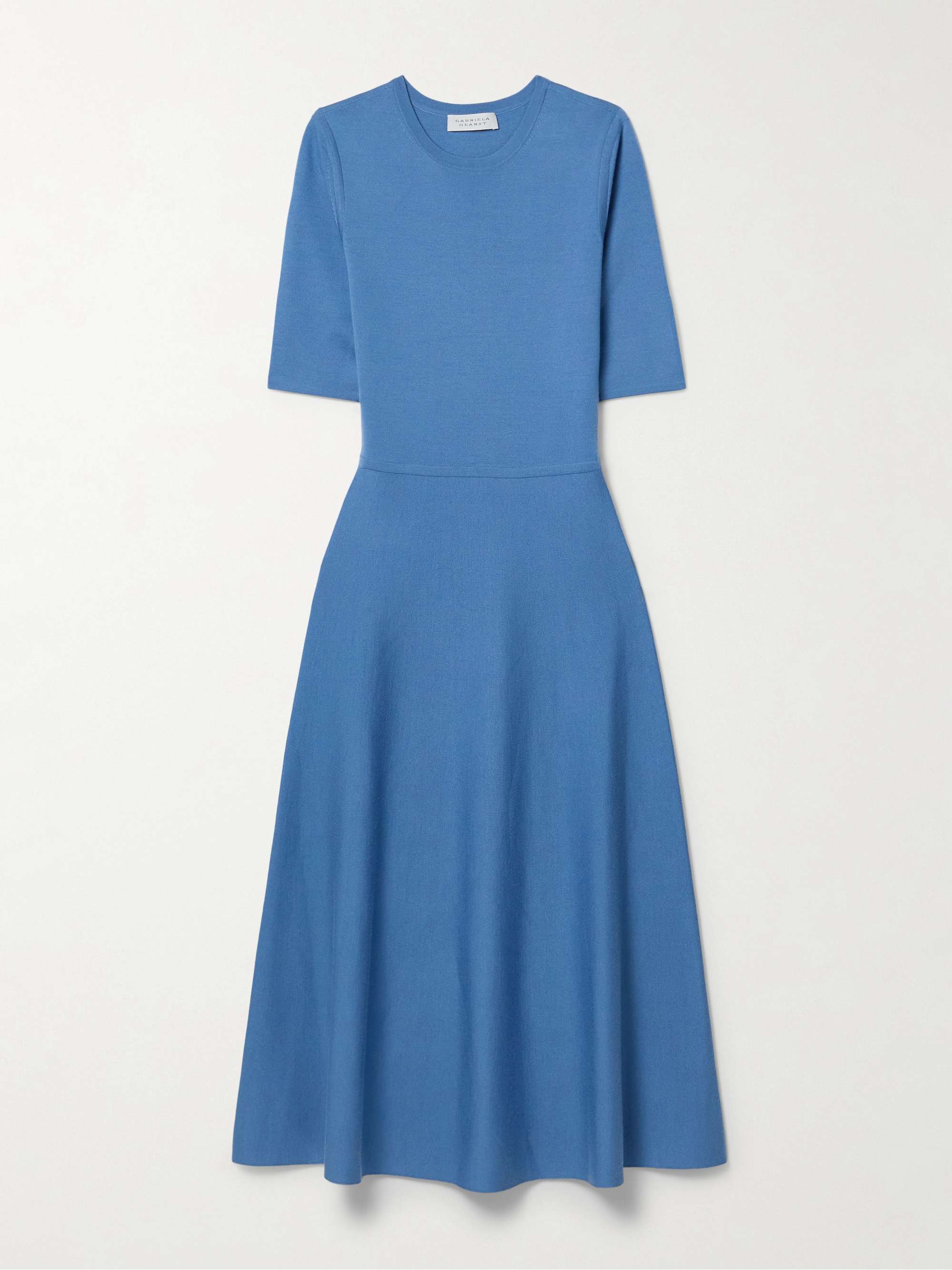Seymore wool and cashmere-blend midi dress hero visual