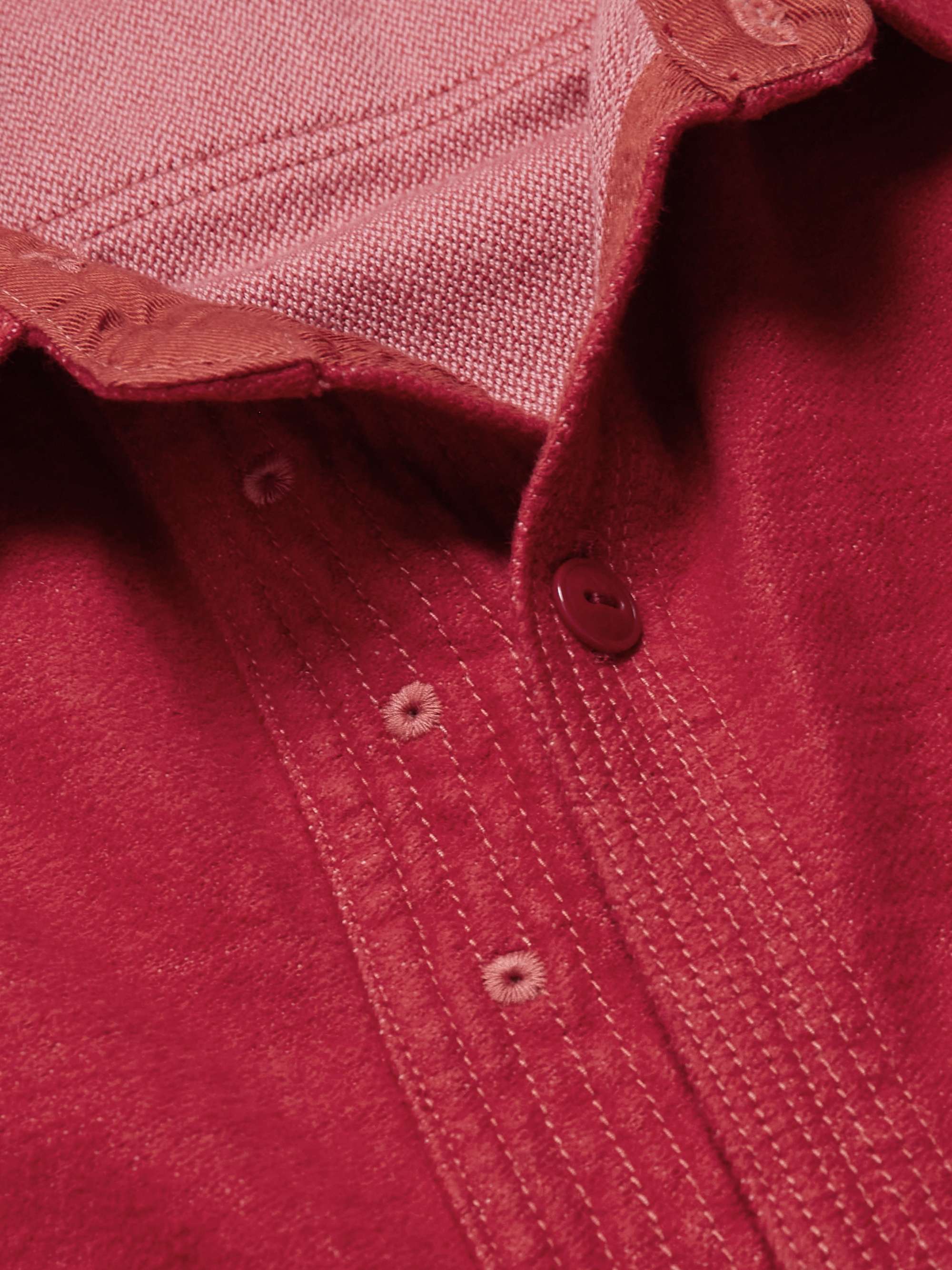 CPO Brushed Cotton-Fleece Shirt view