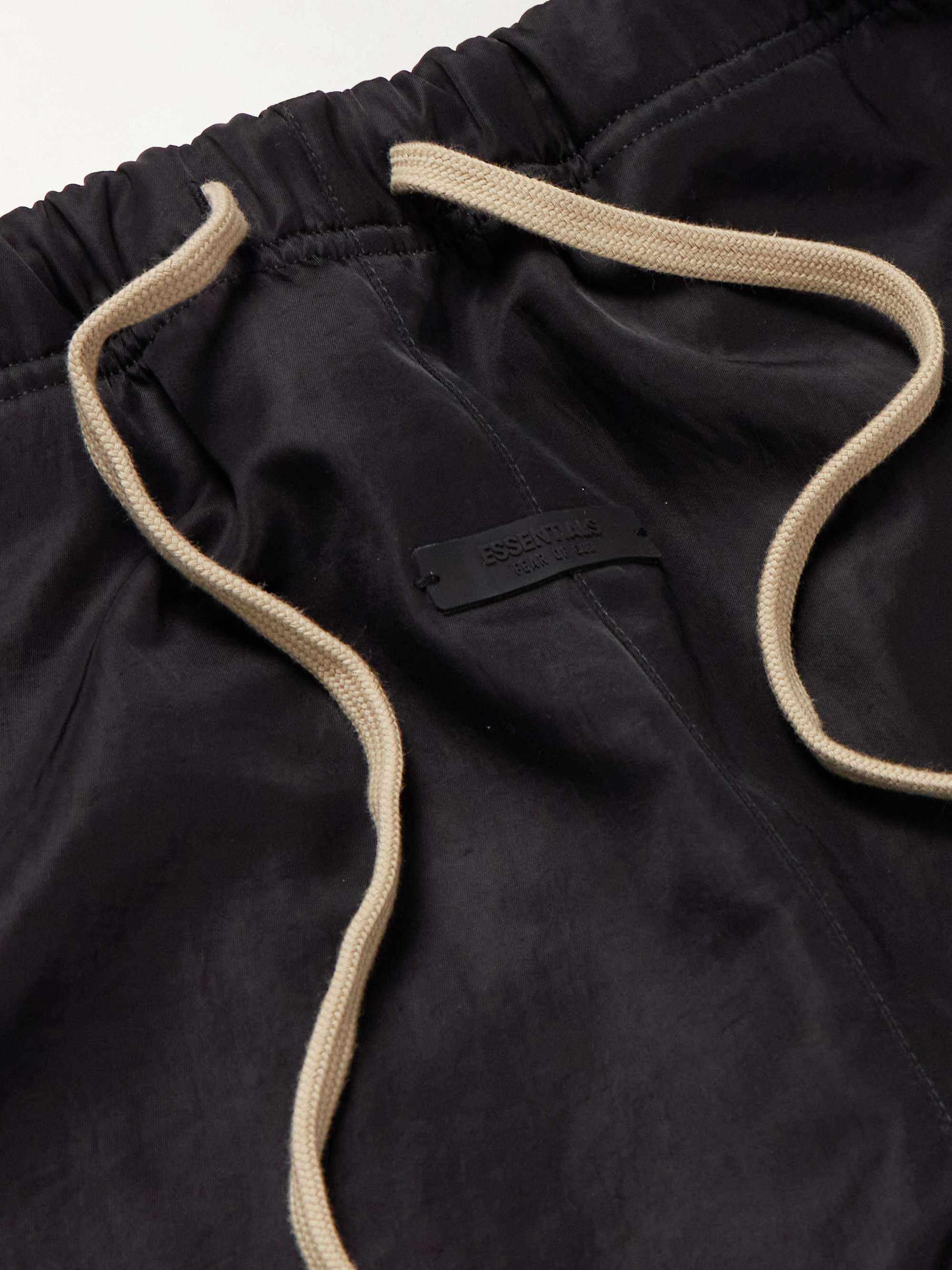 Tapered Logo-Appliquéd Recycled-Shell Track Pants view