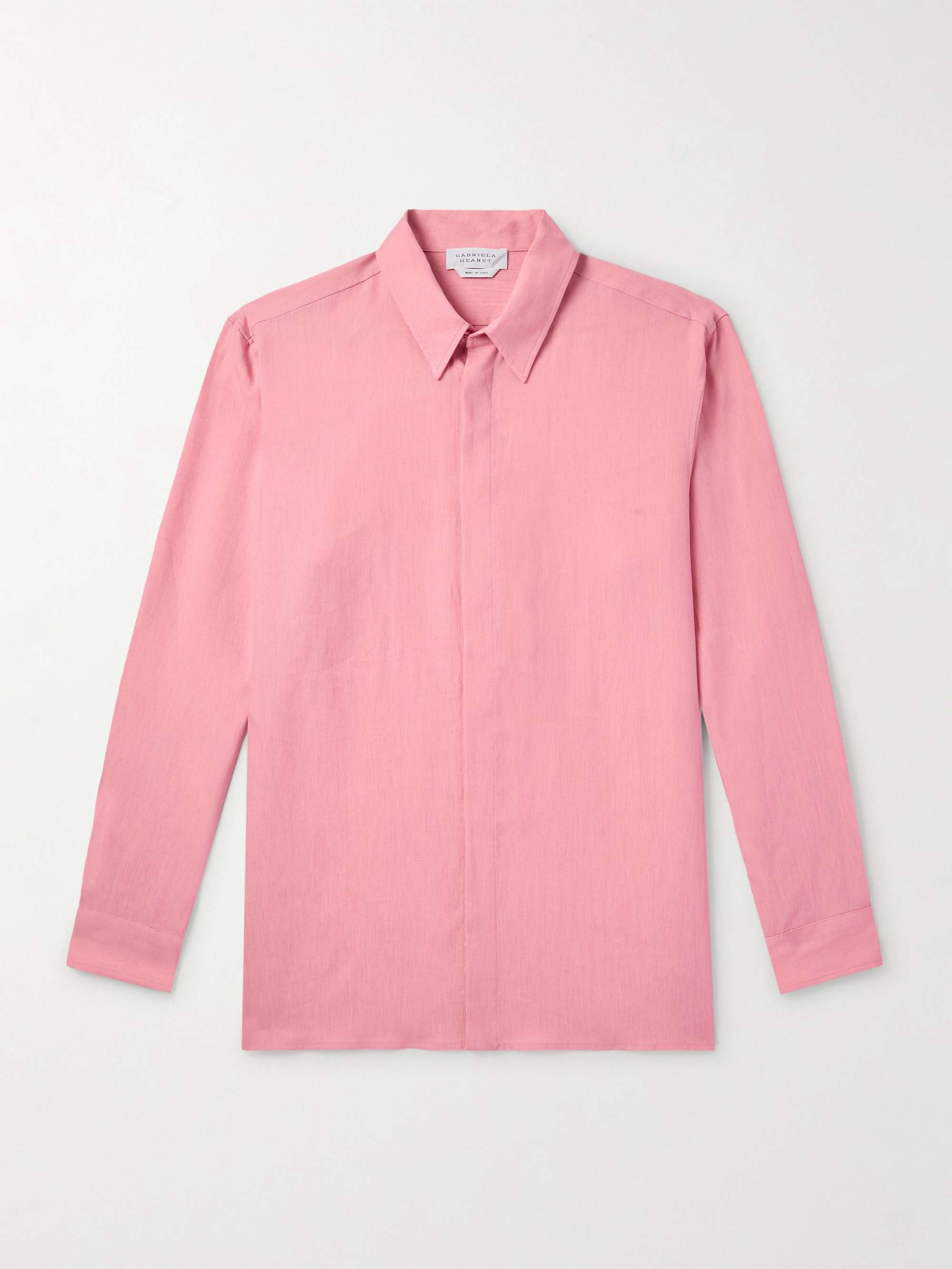 Nicolas Linen Shirt hero visual