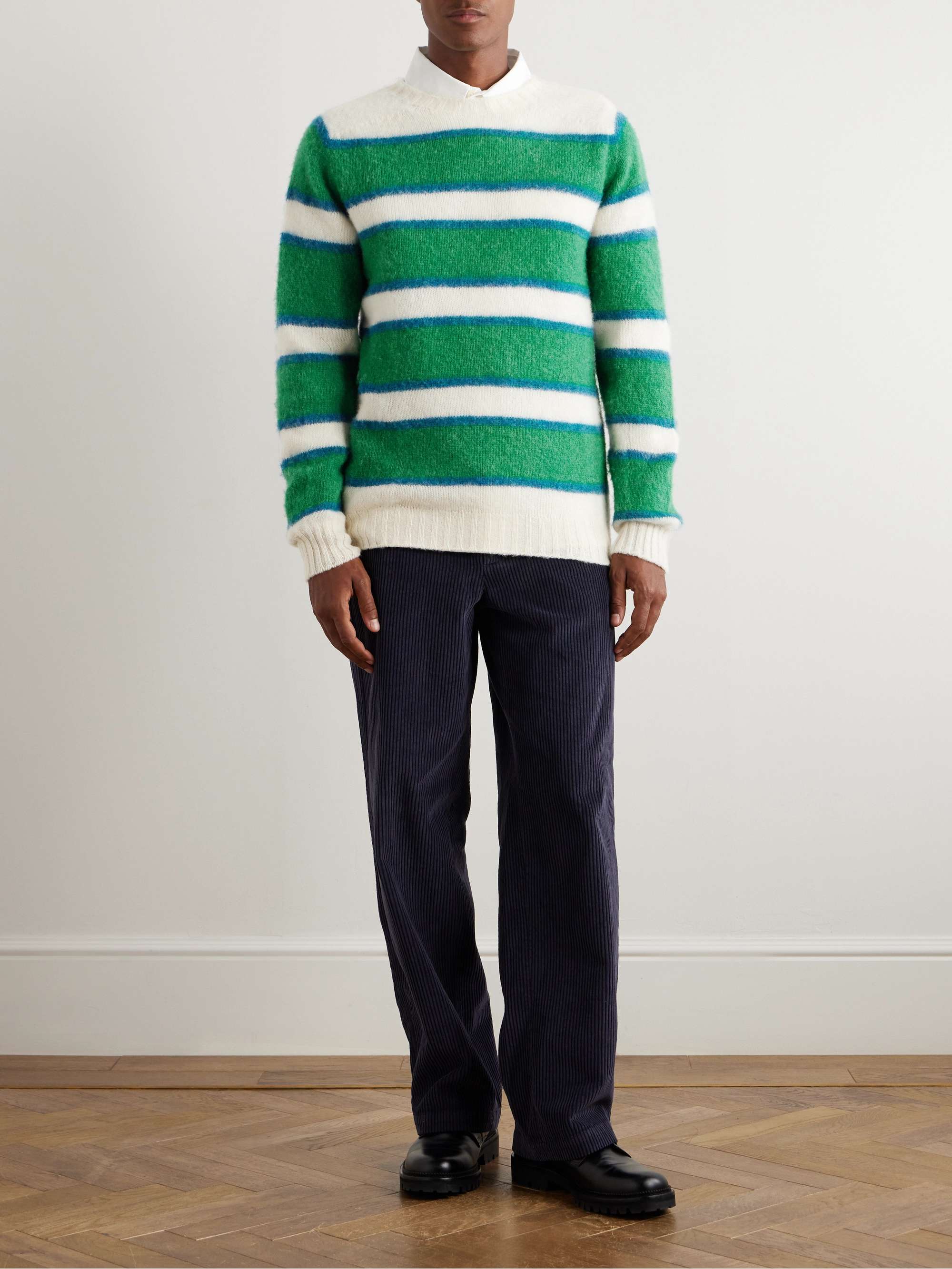 Absolute Belter Striped Wool Sweater view