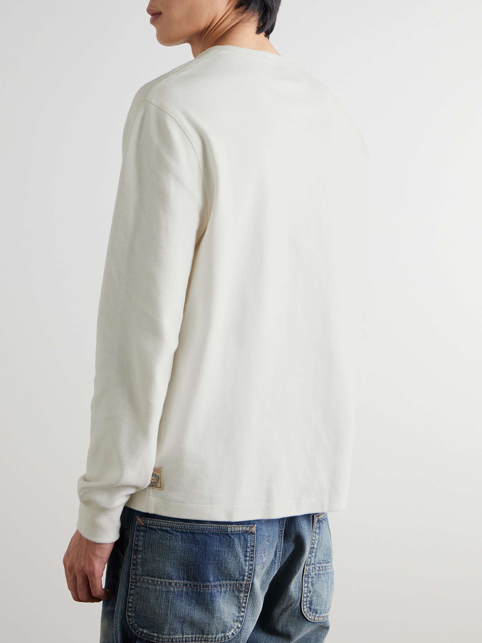 Polo Country Cotton-Jersey Henley T-Shirt view