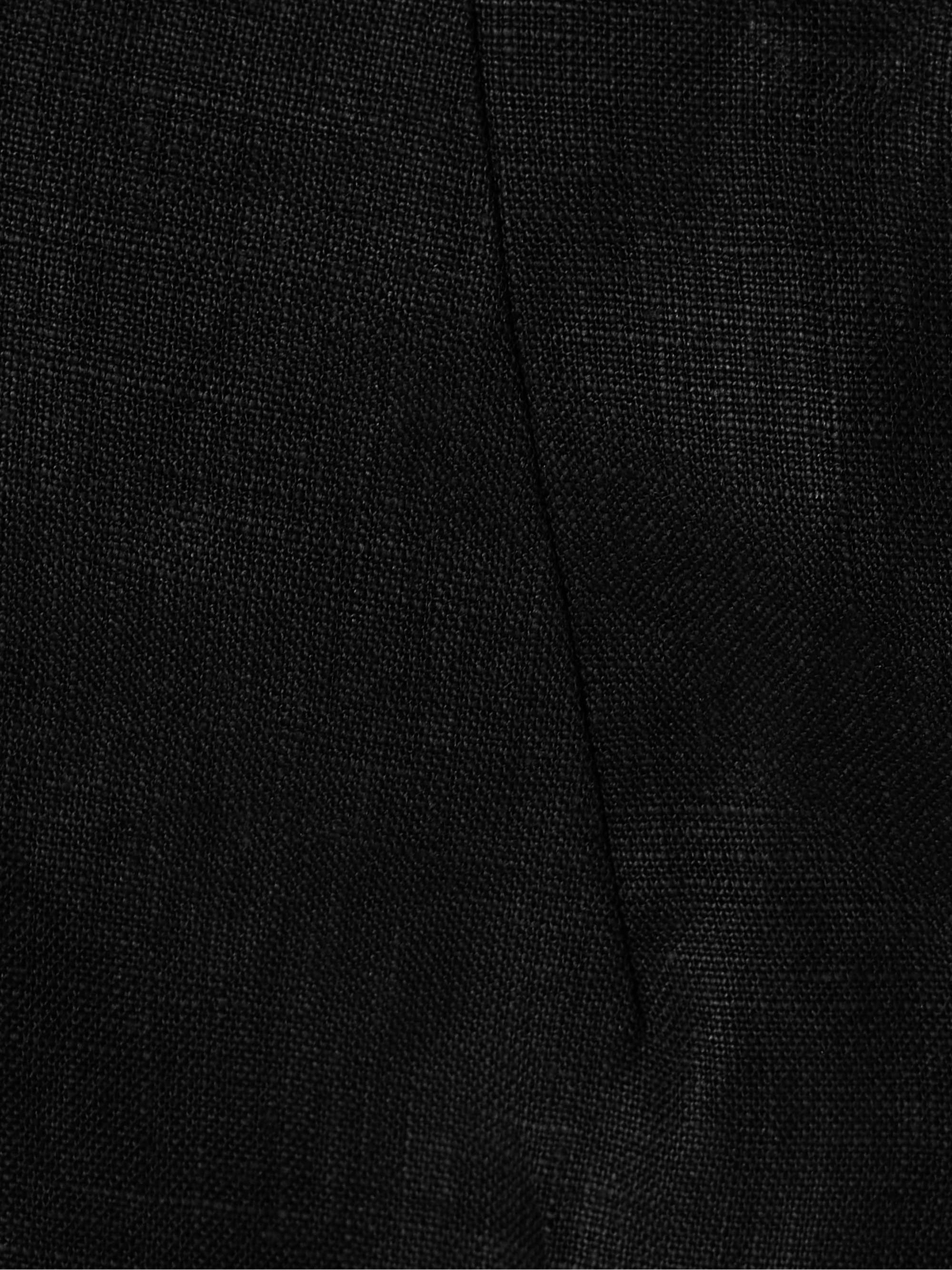 Jane linen mini skirt view