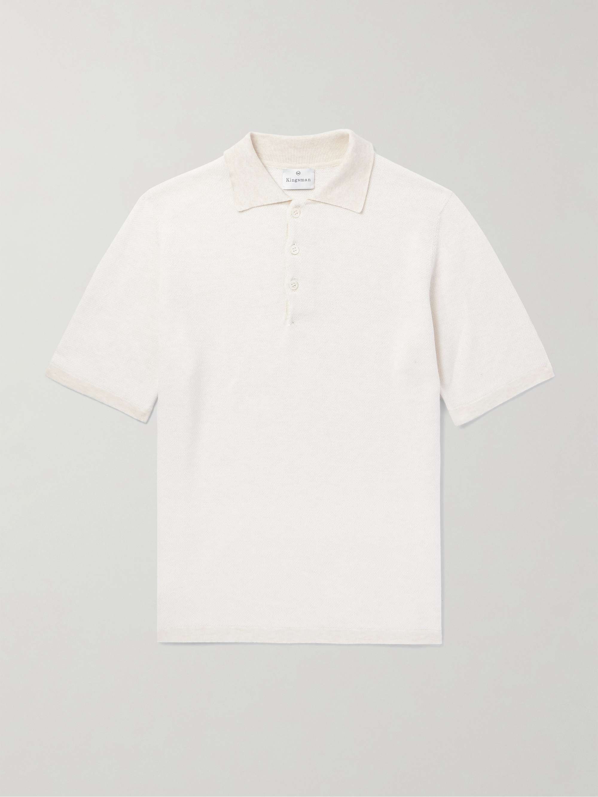 Birdseye Cotton Polo Shirt hero visual