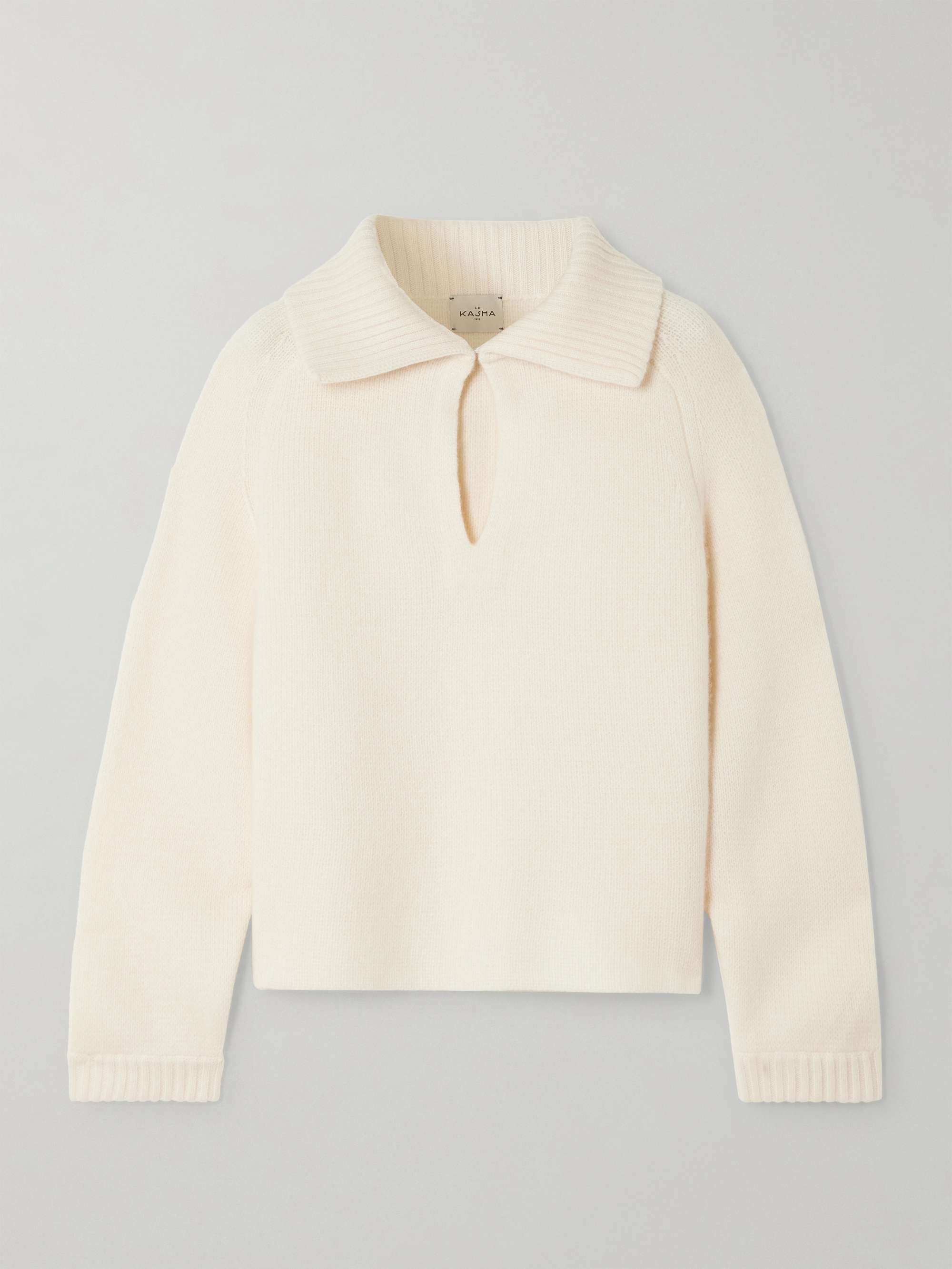 Leling organic cashmere sweater hero visual