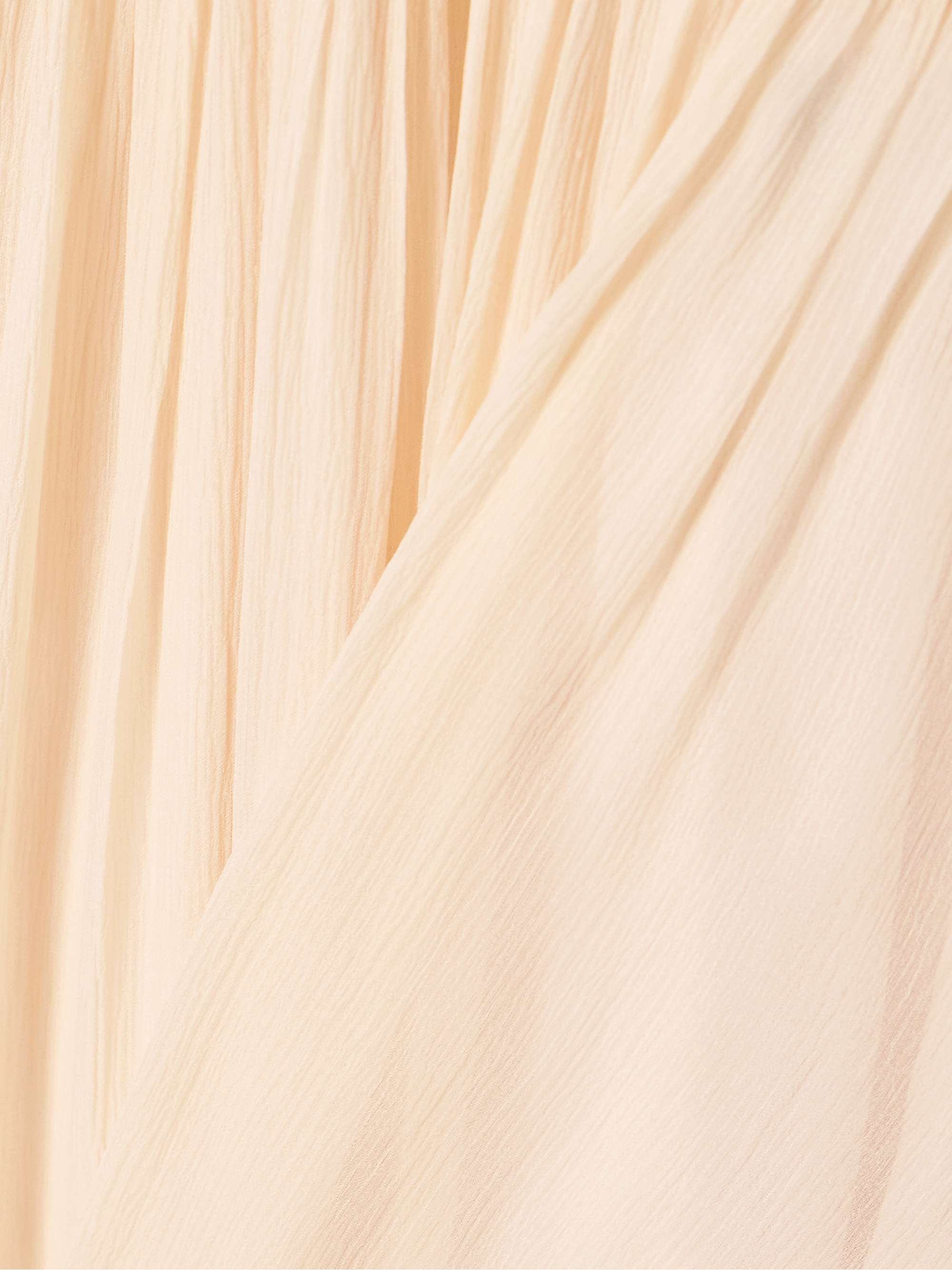 Agathe tiered gathered silk-crepon maxi dress view