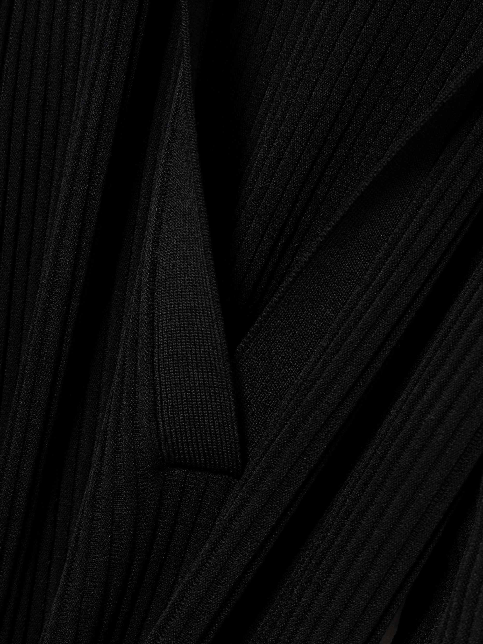 Pati ribbed-knit midi dress view