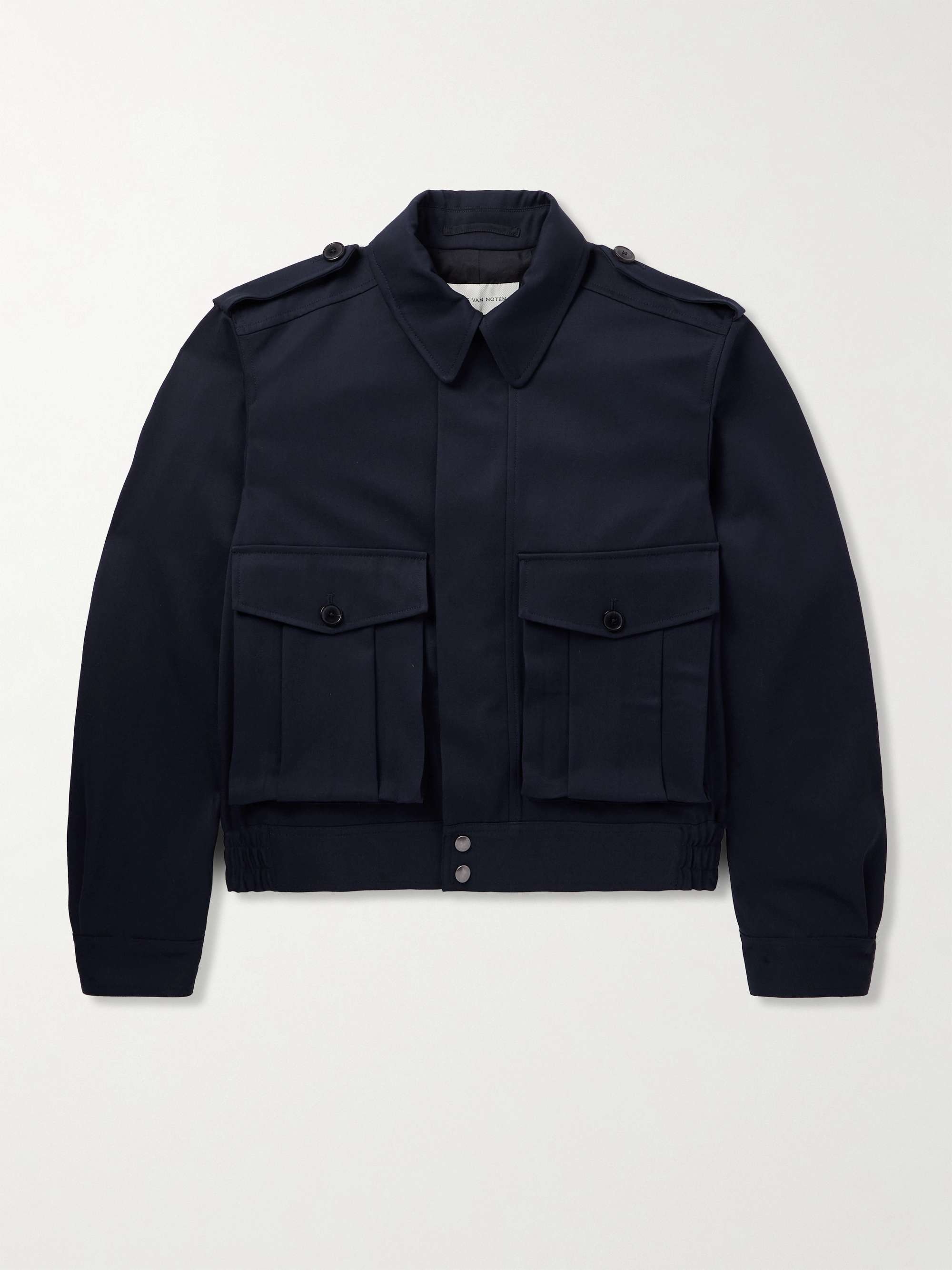 Wool-Twill Bomber Jacket hero visual