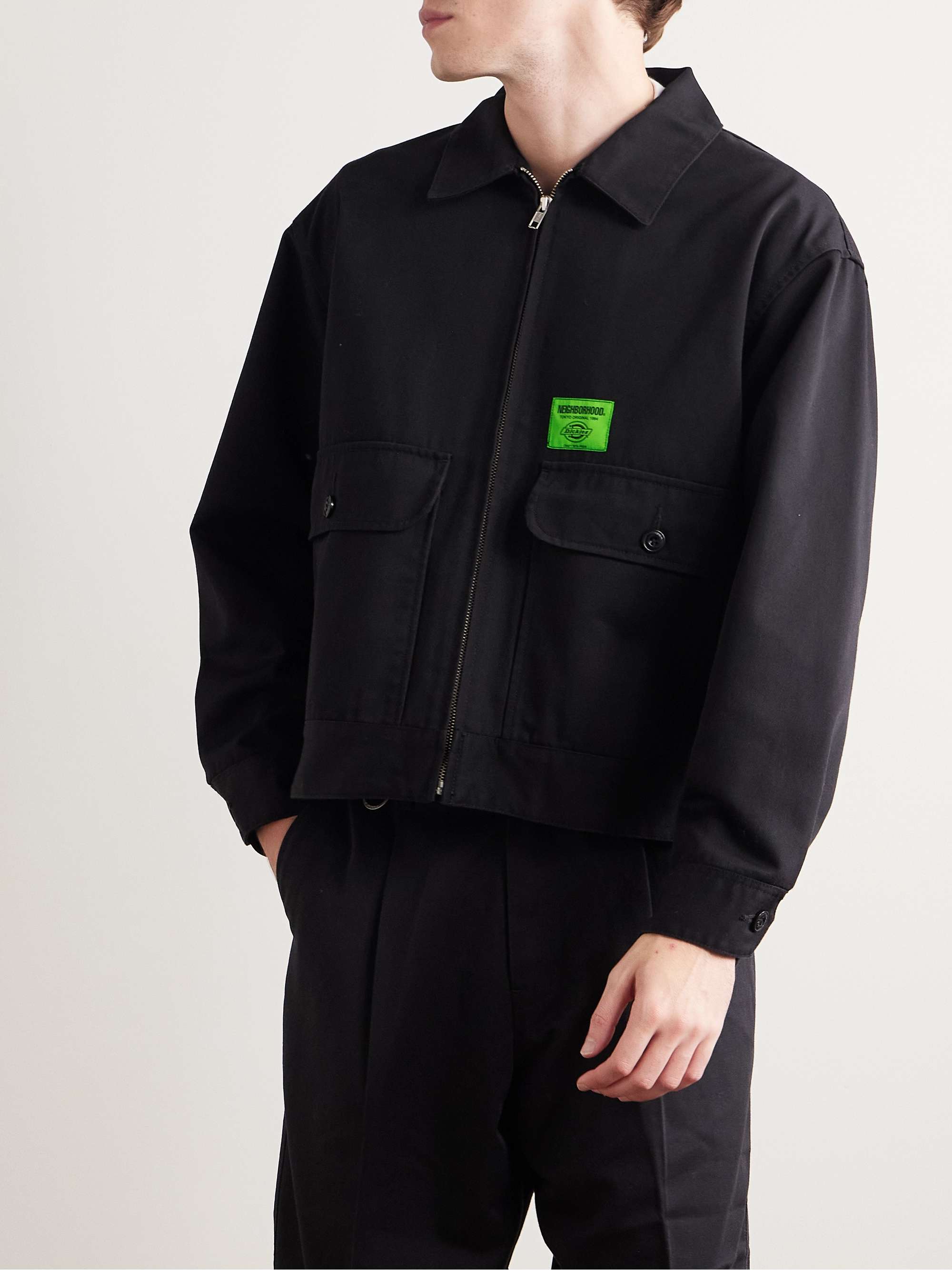 + Dickies® Logo-Embroidered Appliquéd Twill Jacket view
