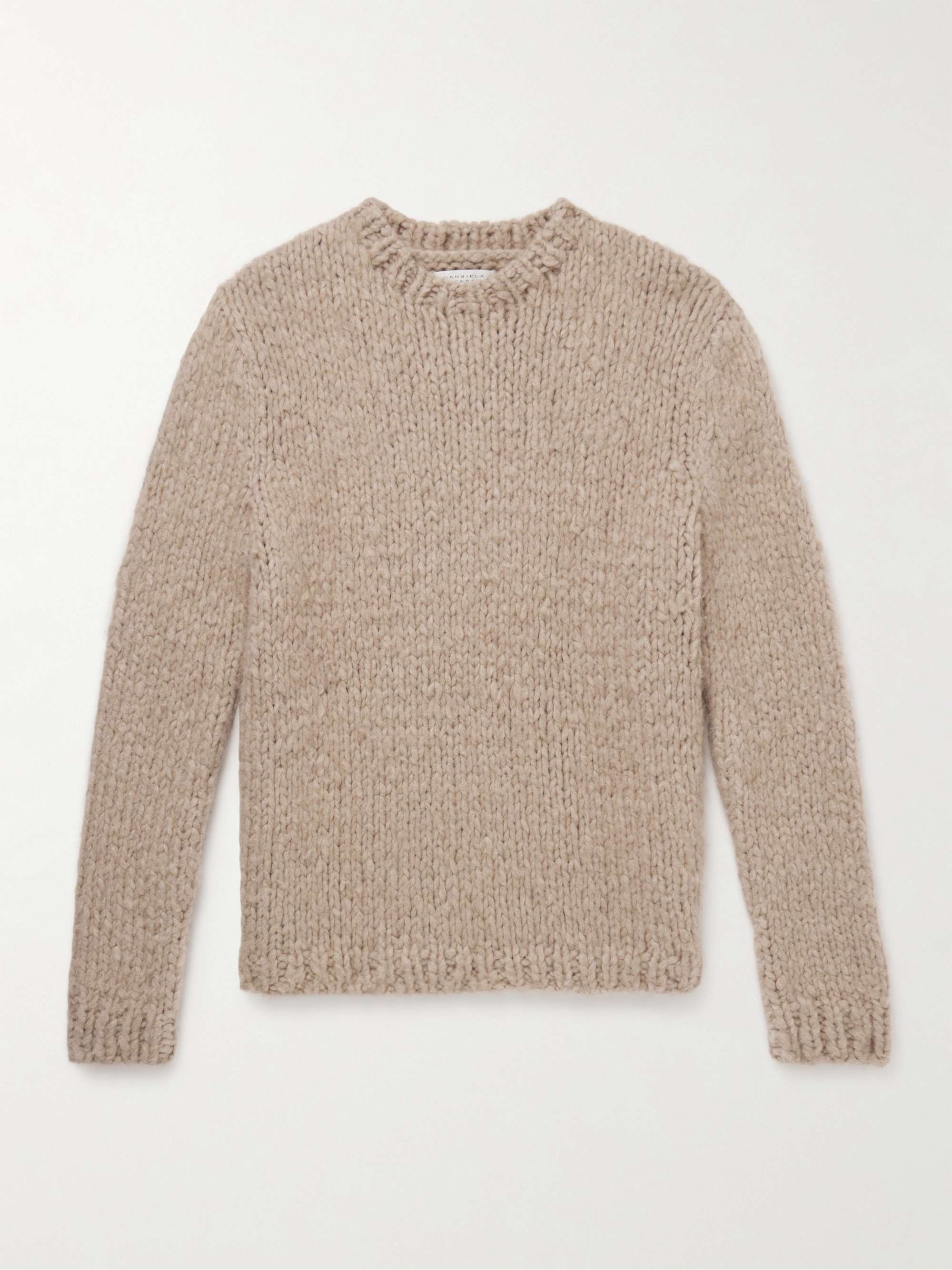 Lawrence Brushed-Cashmere Sweater hero visual