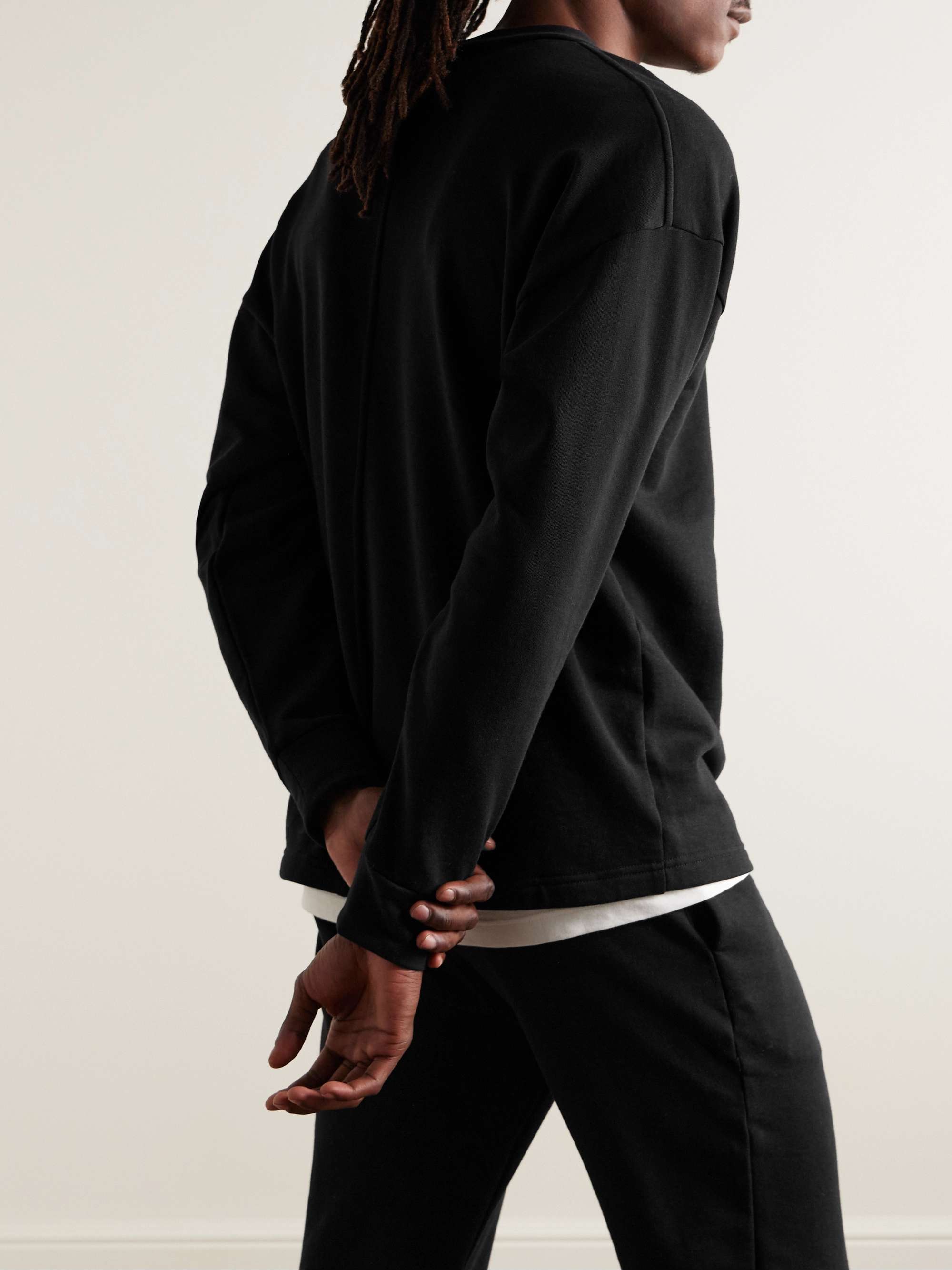 Ezan Cotton-Jersey Sweatshirt view