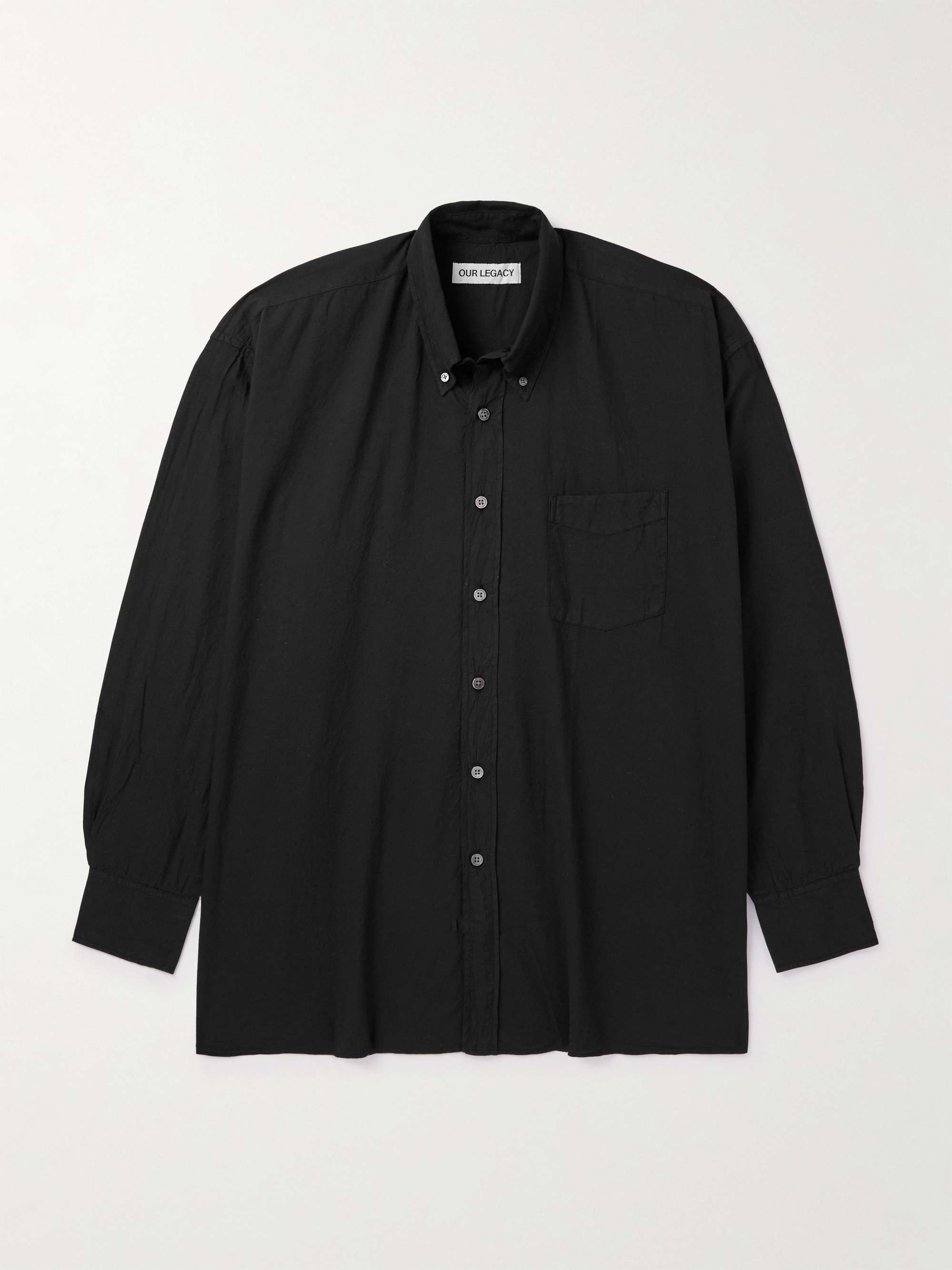 Button-Down Collar Cotton-Poplin Shirt hero visual