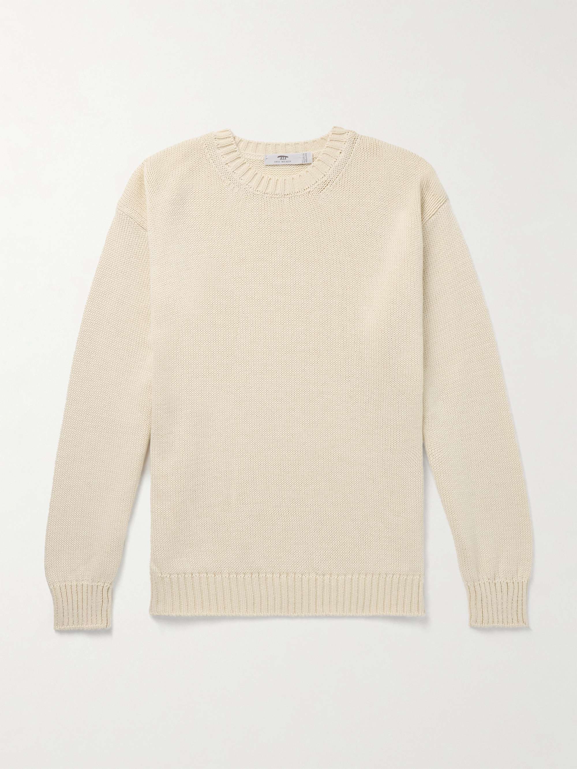 Alpaca, Merino Wool, Cashmere and Silk-Blend Sweater hero visual