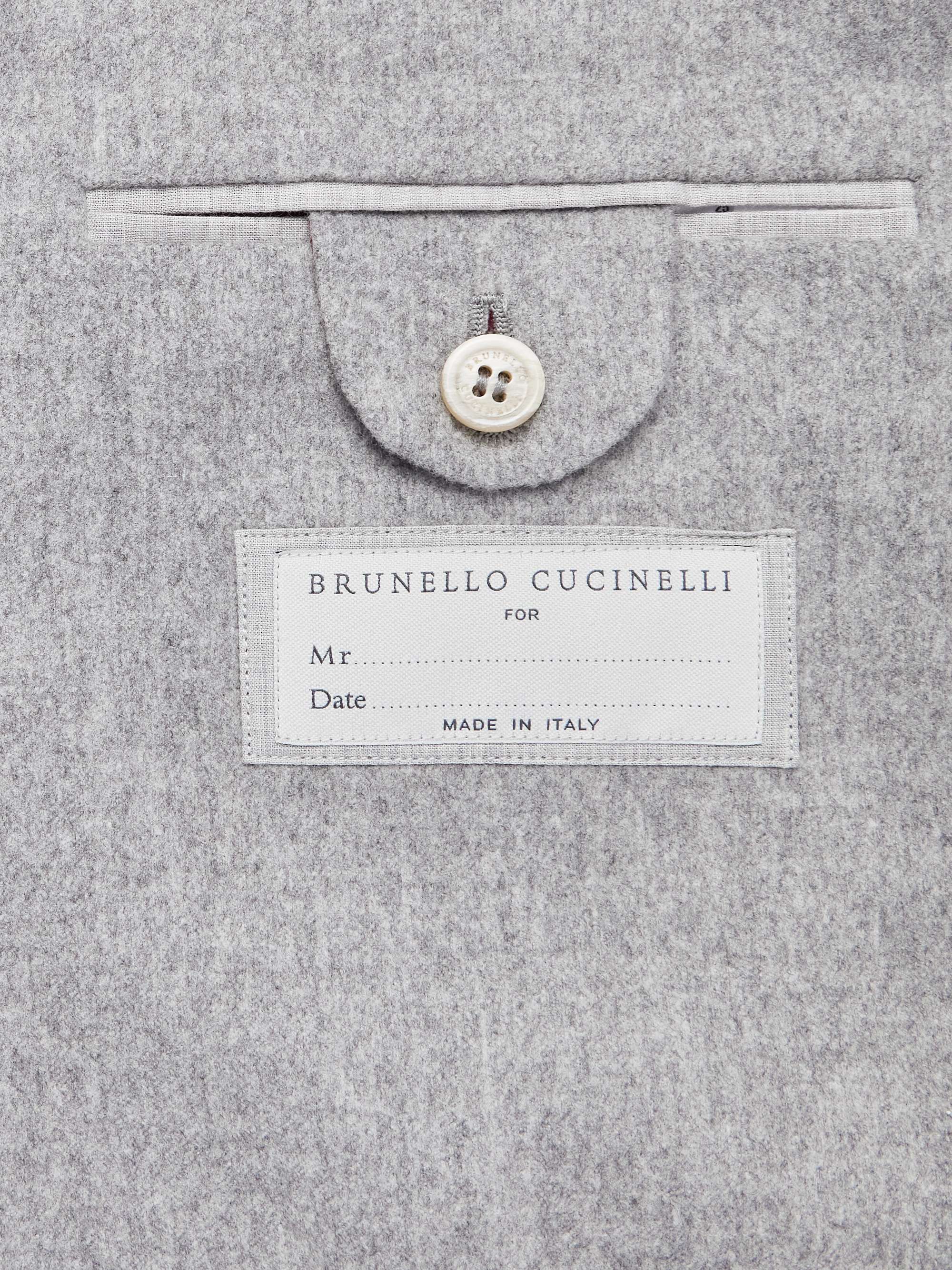 Wool and Cashmere-Blend Suit Jacket view