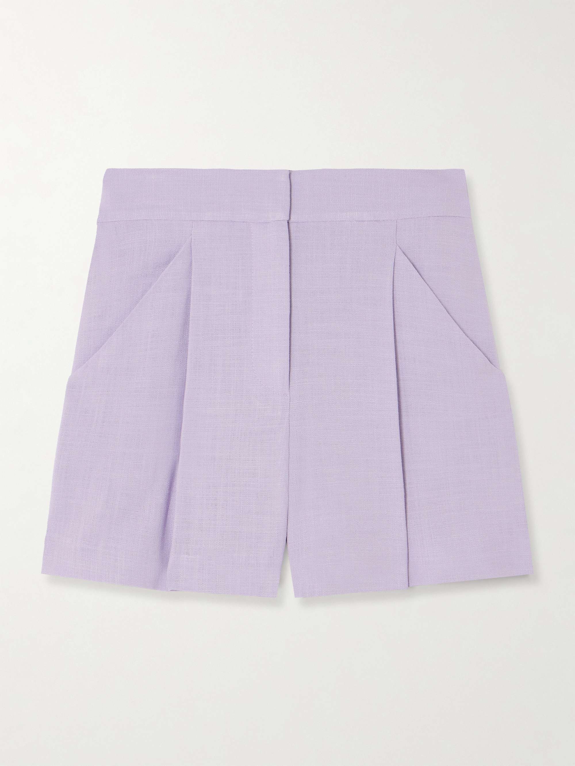 Elbe pleated woven shorts hero visual