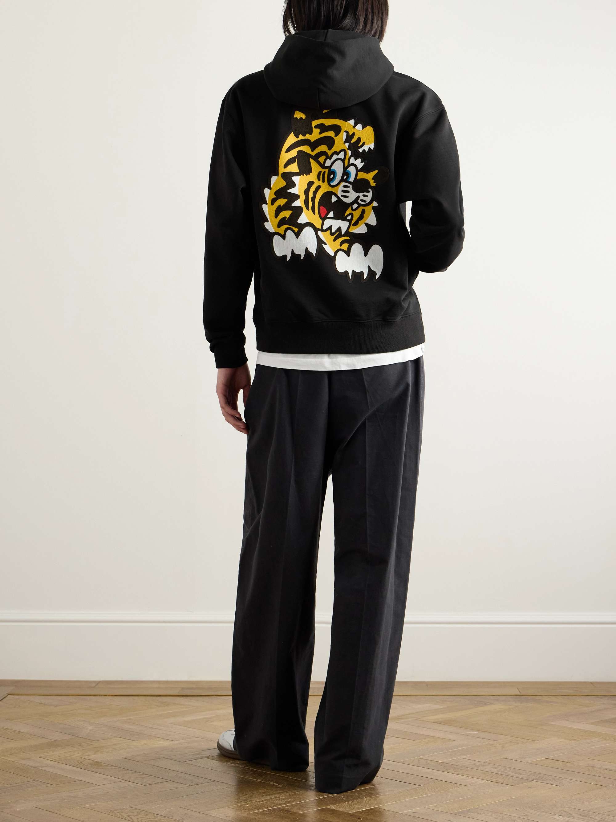 + Verdy Market Embroidered Cotton-Jersey Hoodie view