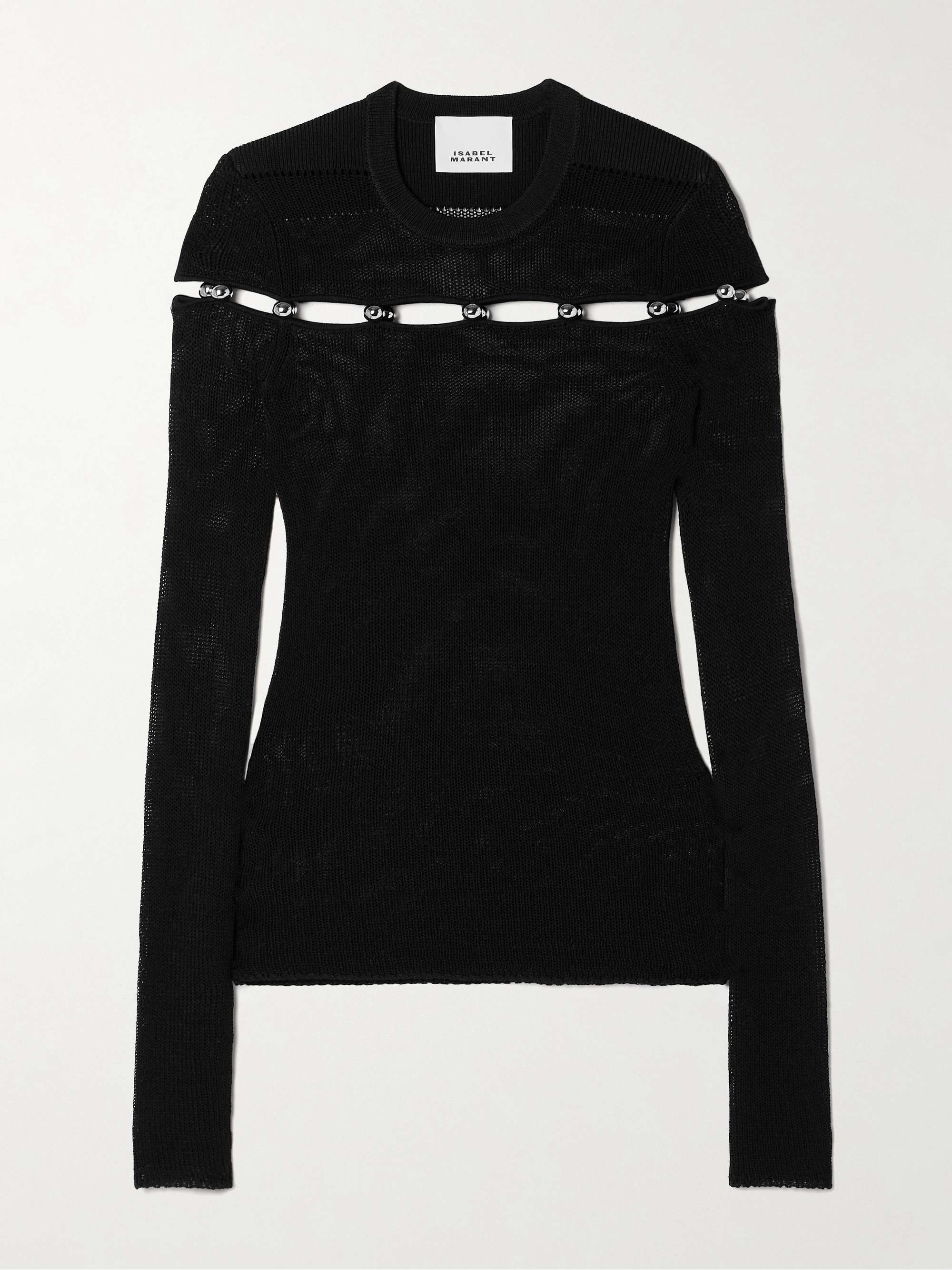 Elsie embellished knitted sweater hero visual