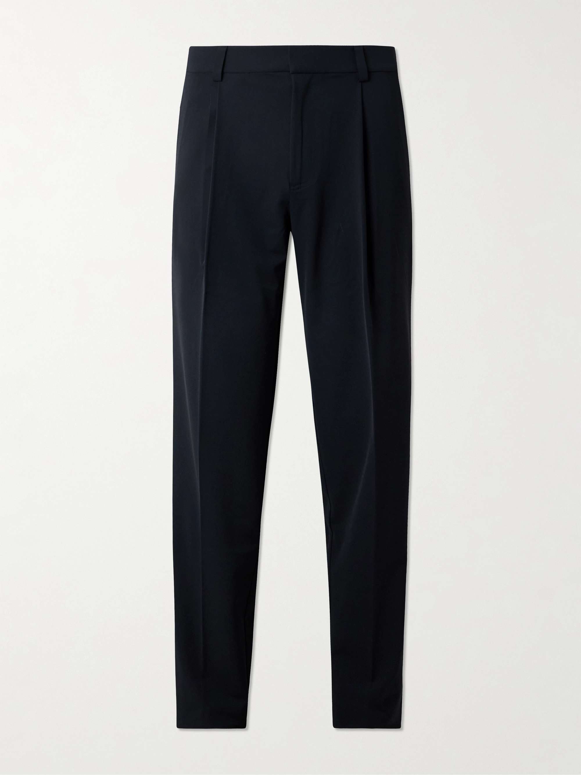 + GFore Tapered Pleated Stretch-Twill Trousers hero visual