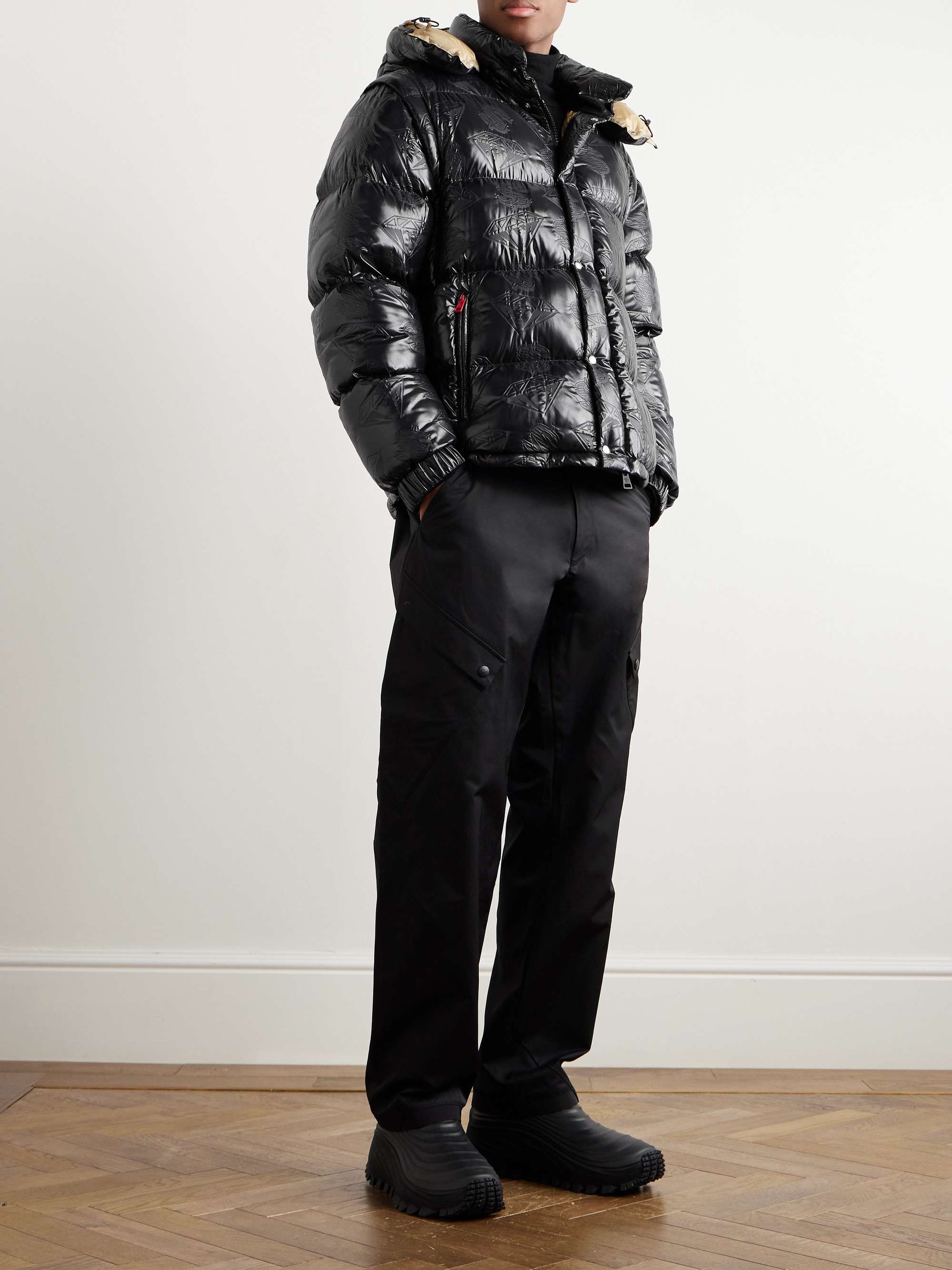 + Billionare Boys Club Dryden Convertible Quilted Shell Down Jacket view