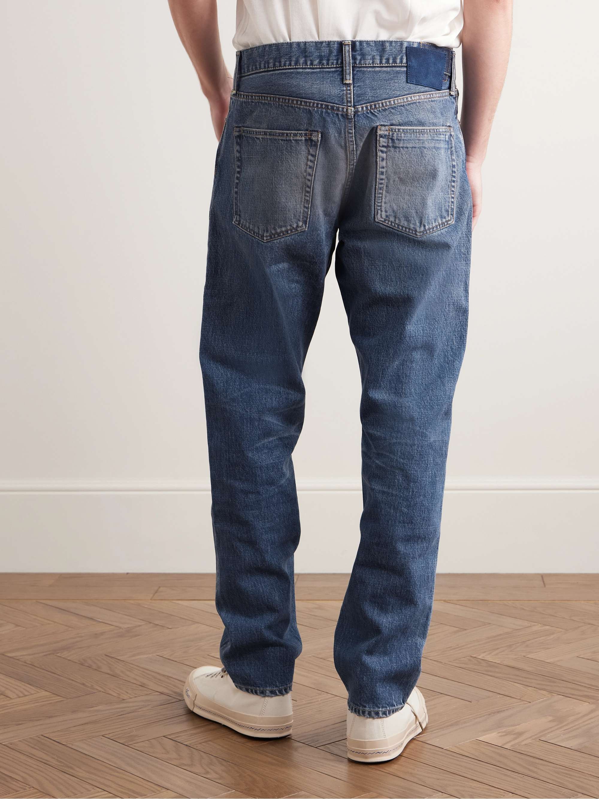 Social Sculpture 05  Straight-Leg Distressed Jeans view