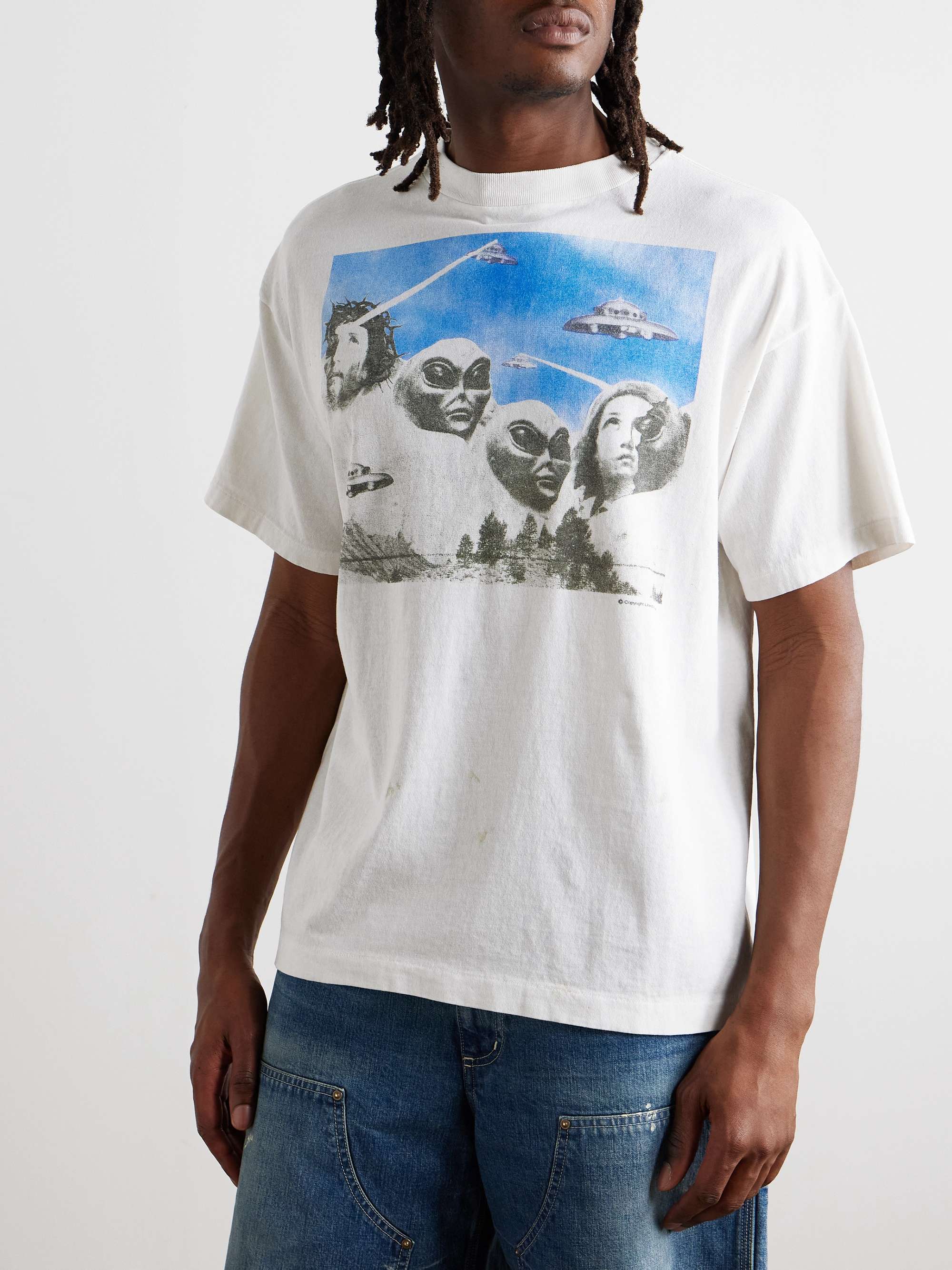 + Sean Wotherspoon Kiki Printed Cotton-Jersey T-Shirt view
