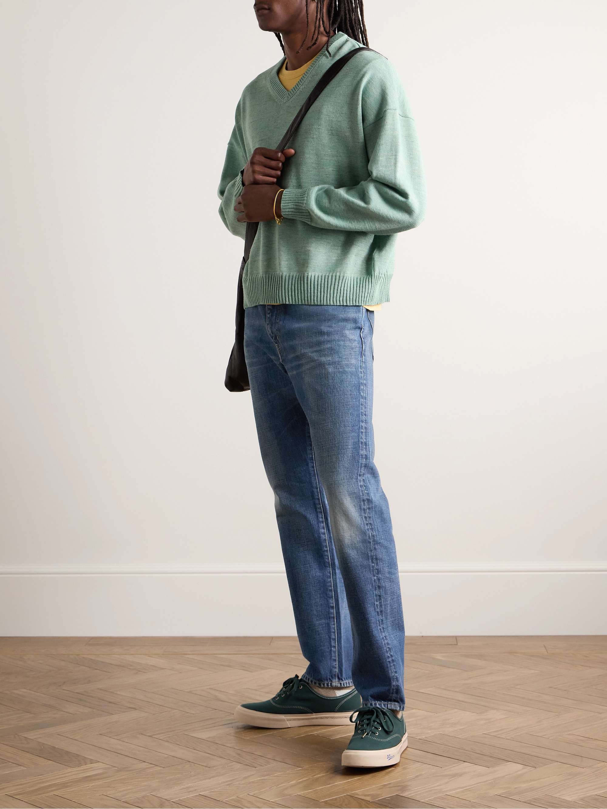 Social Sculpture 21 Slim-Fit Straight-Leg Jeans view