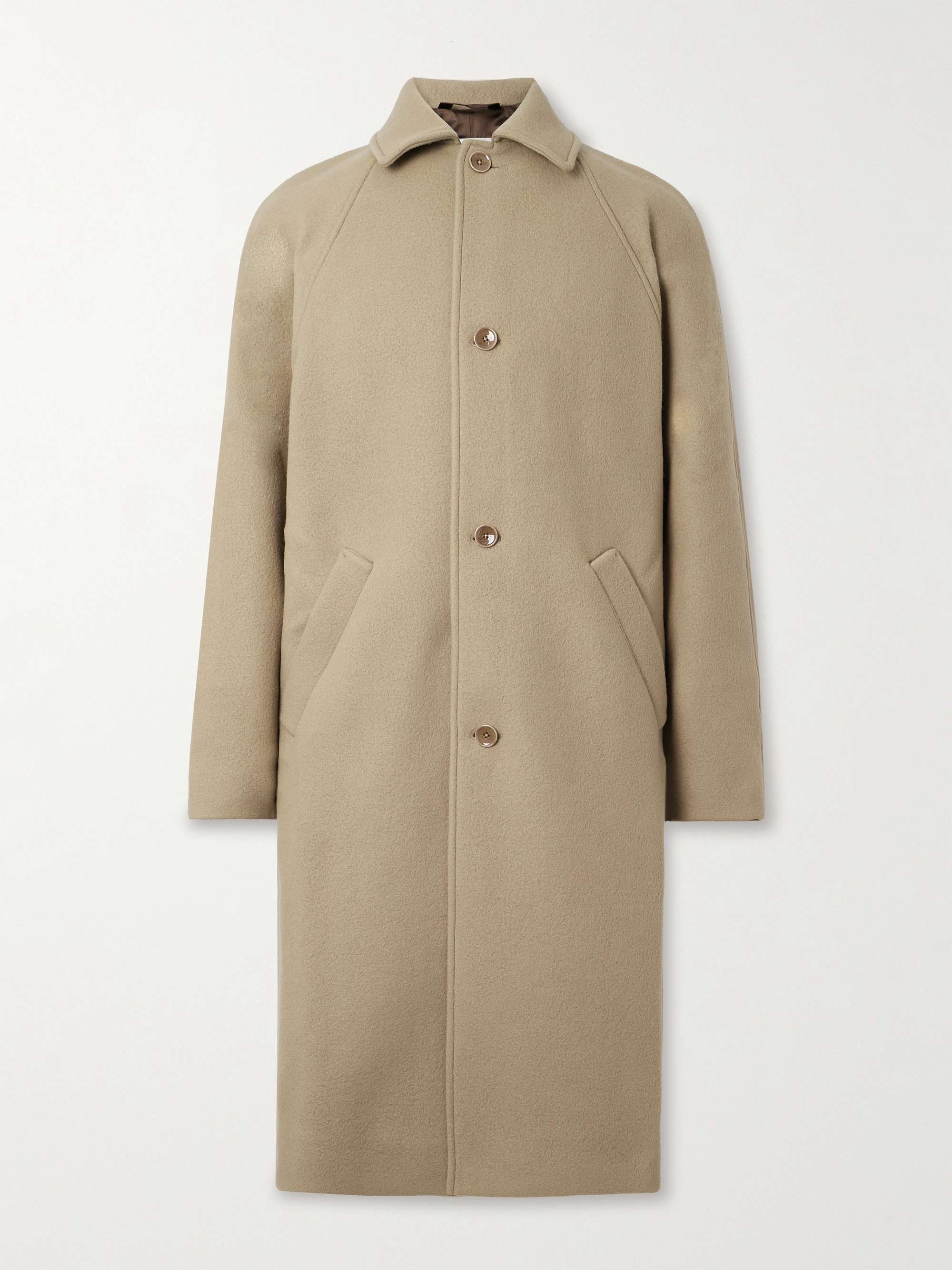 Cyrus Wool-Blend Felt Coat hero visual