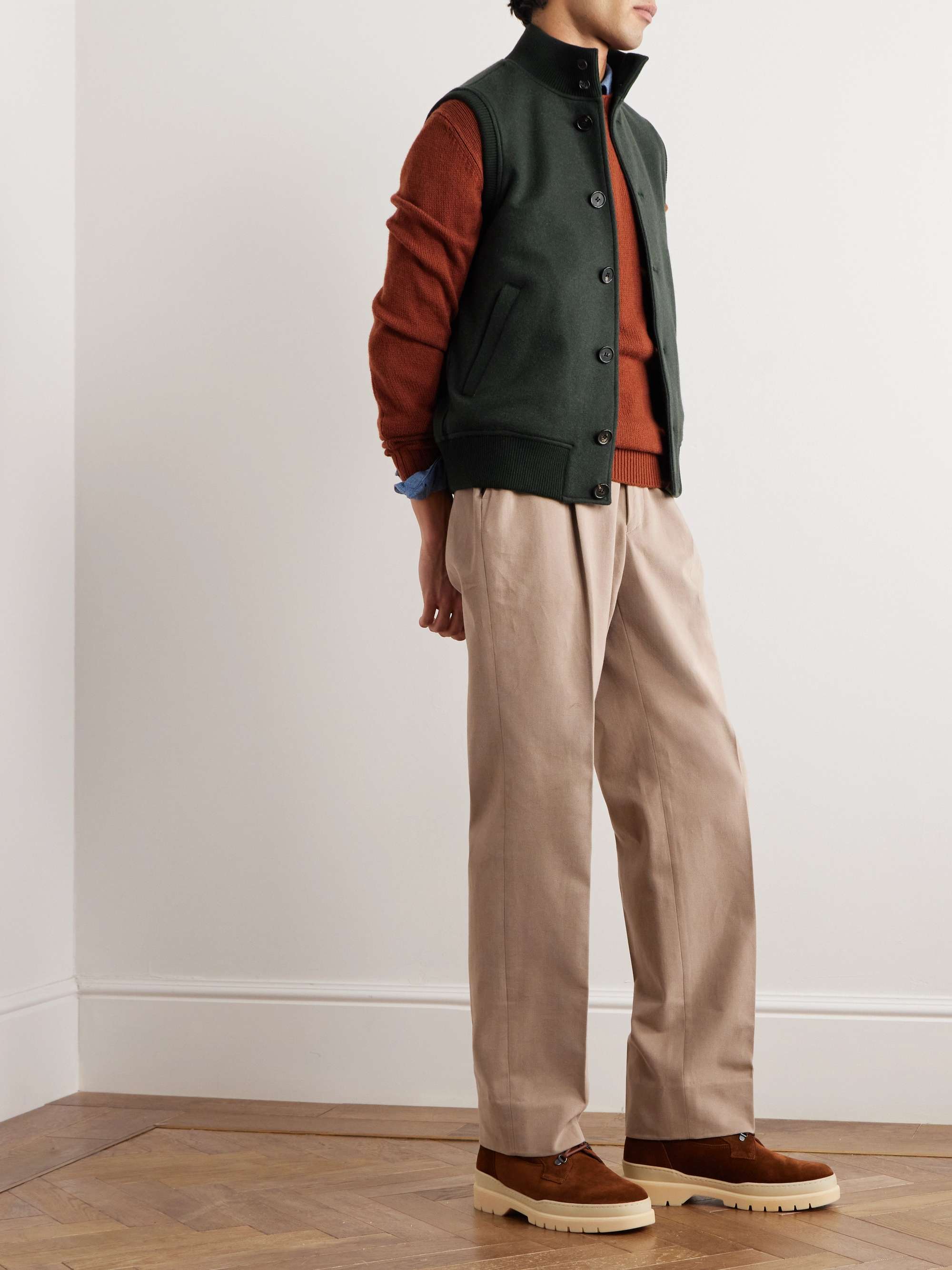Carry Padded Cashmere Gilet view