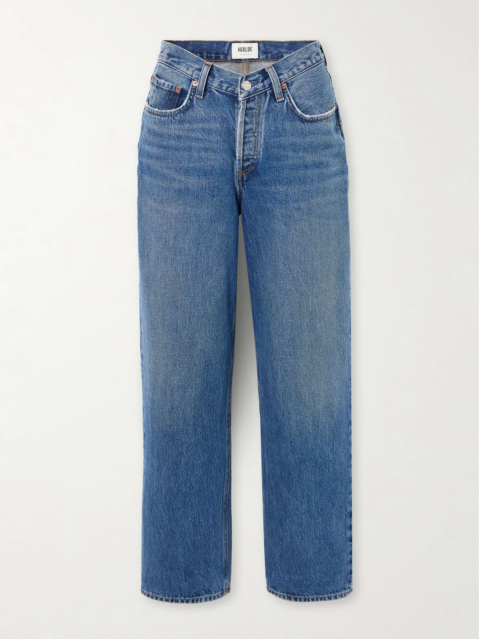 V Waist Baggy mid-rise straight-leg jeans hero visual