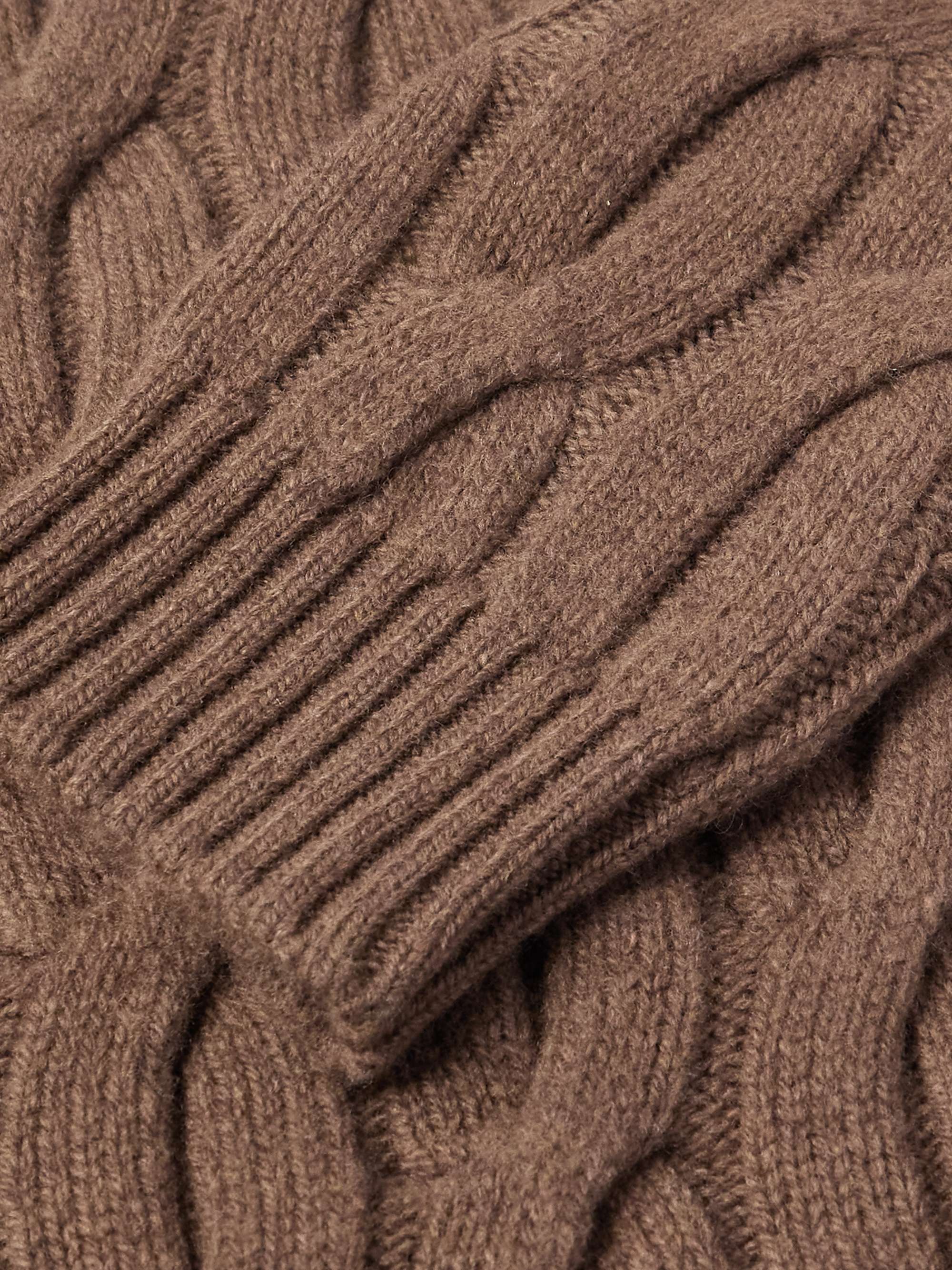 Zanone Cable-Knit Wool Sweater view