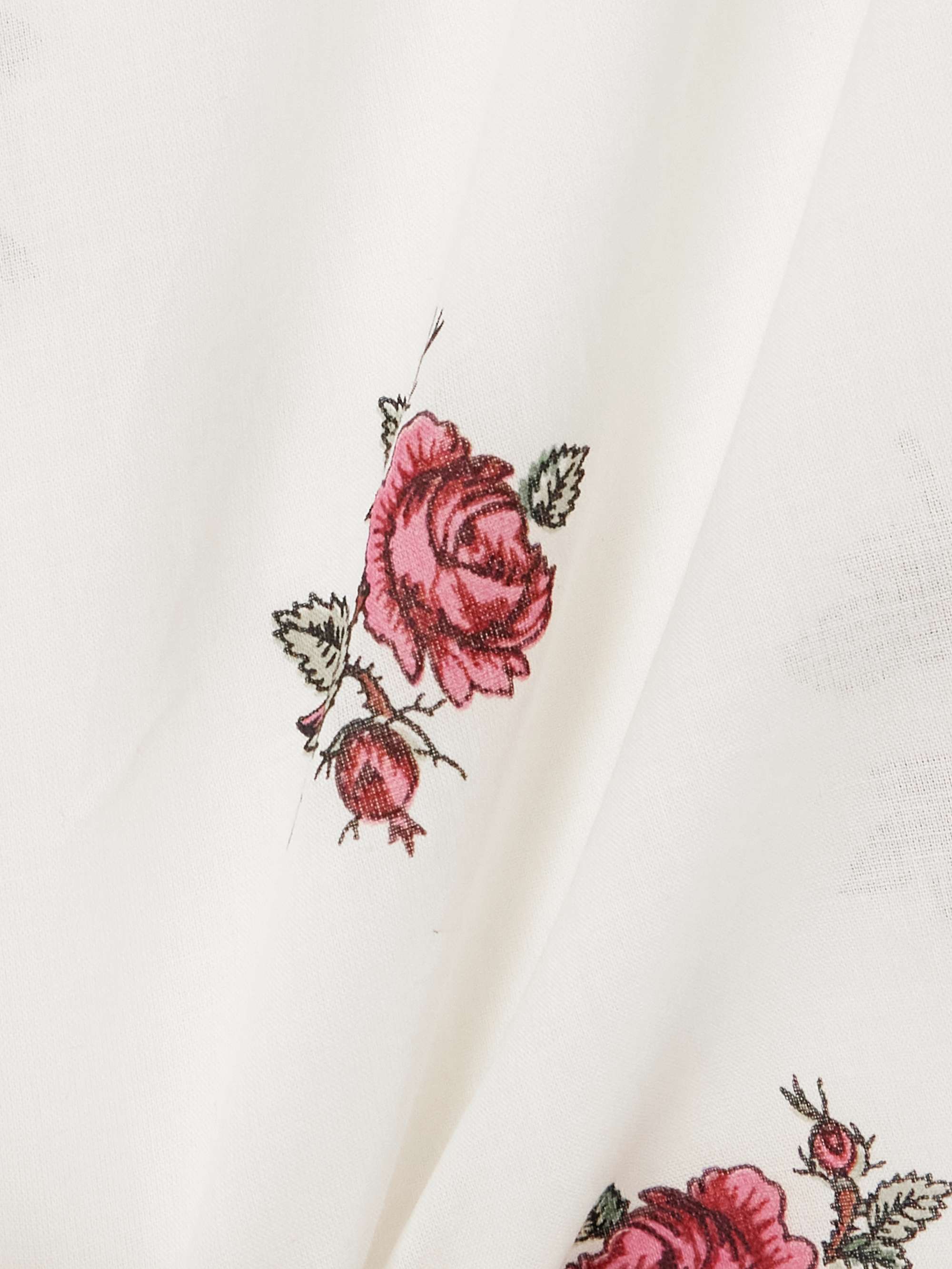 Poet floral-print cotton-poplin shirt view