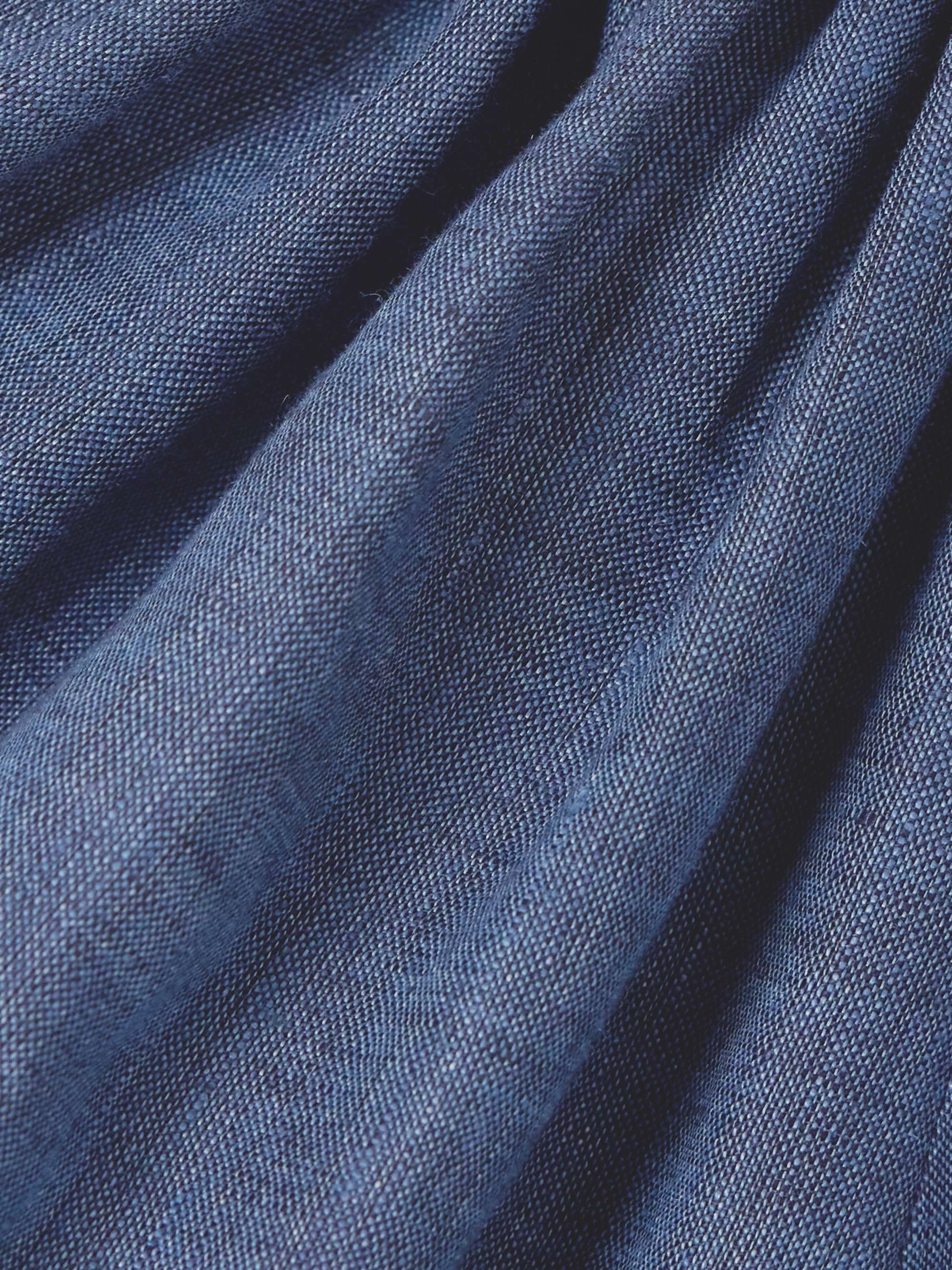 Linen-chambray blouse view