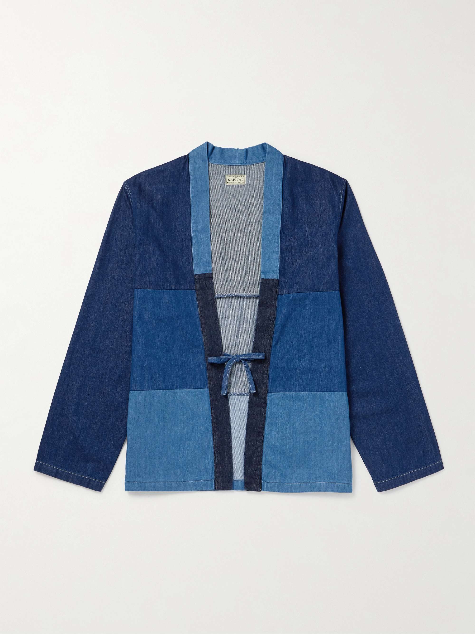 Kakashi Patchwork Denim Jacket hero visual