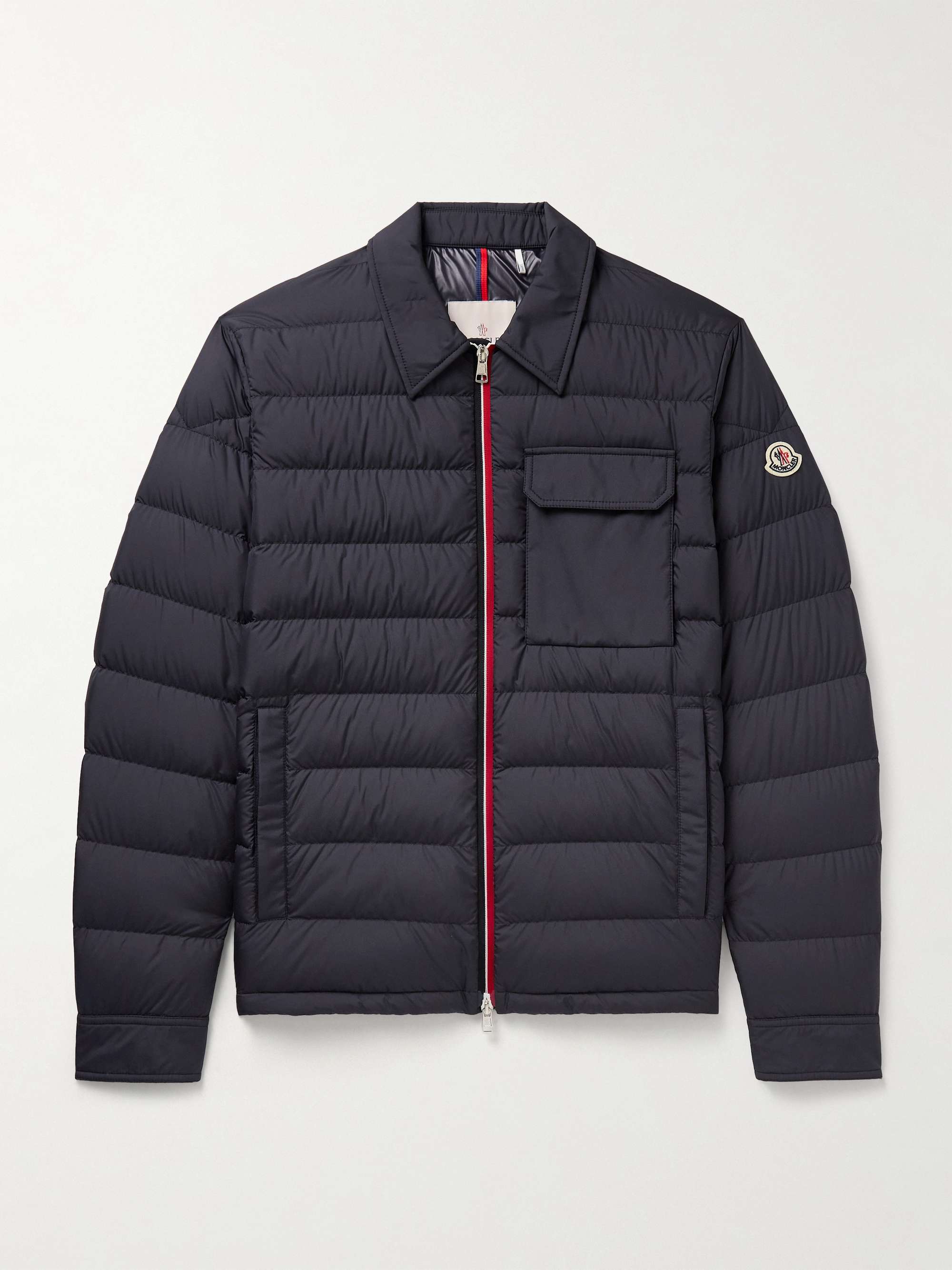 Fazzon Logo-Appliquéd Quilted Shell Down Jacket hero visual