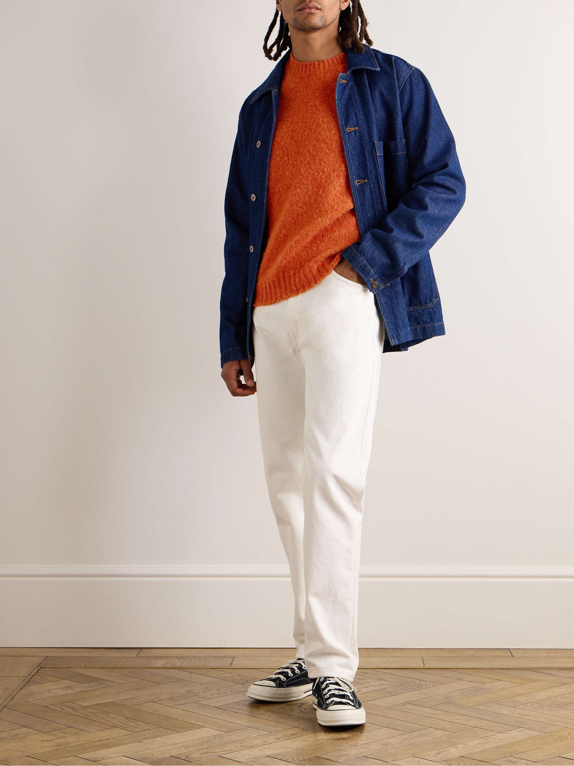 Brushed-Wool Sweater view