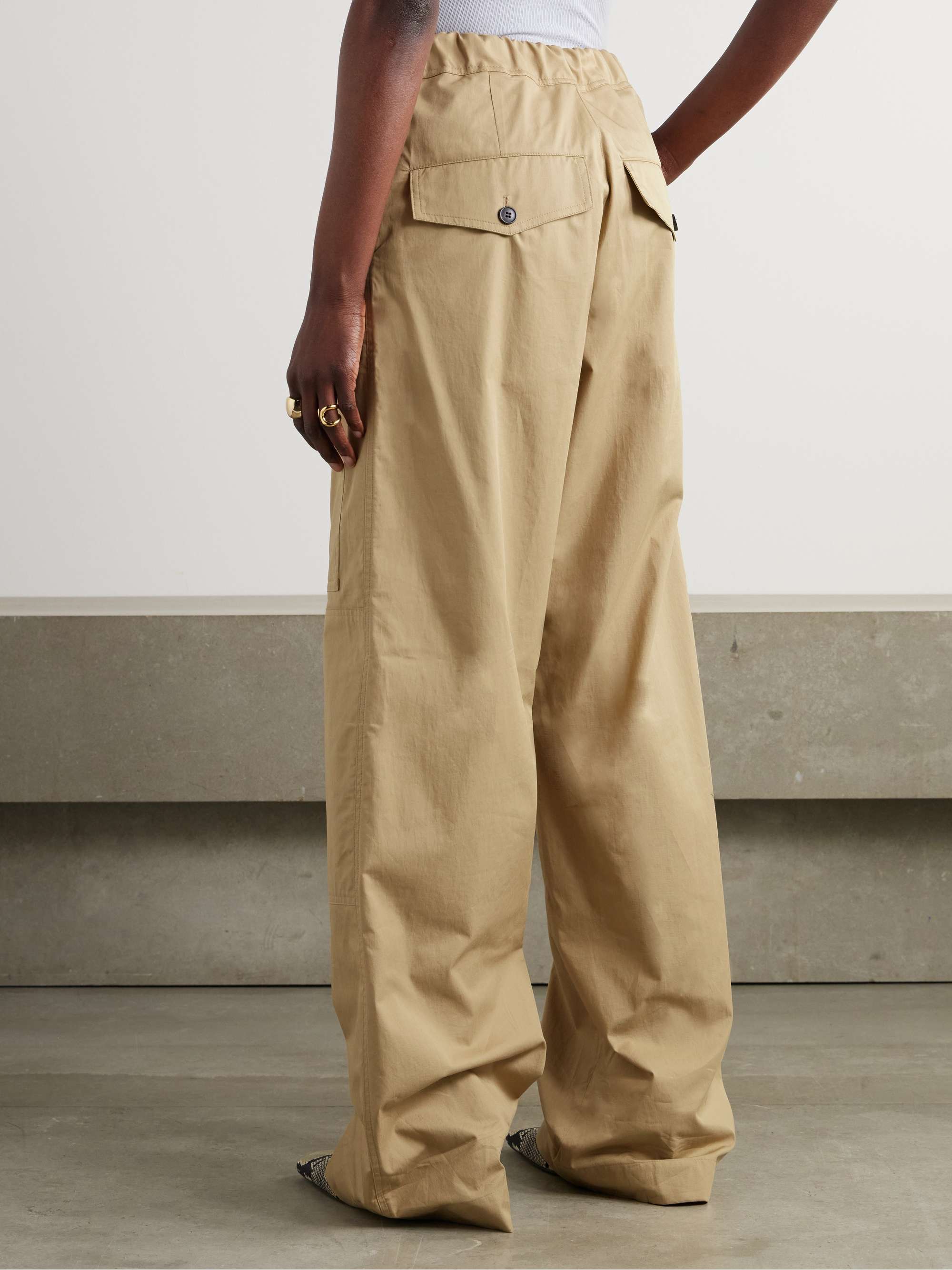 Cotton-twill cargo pants view
