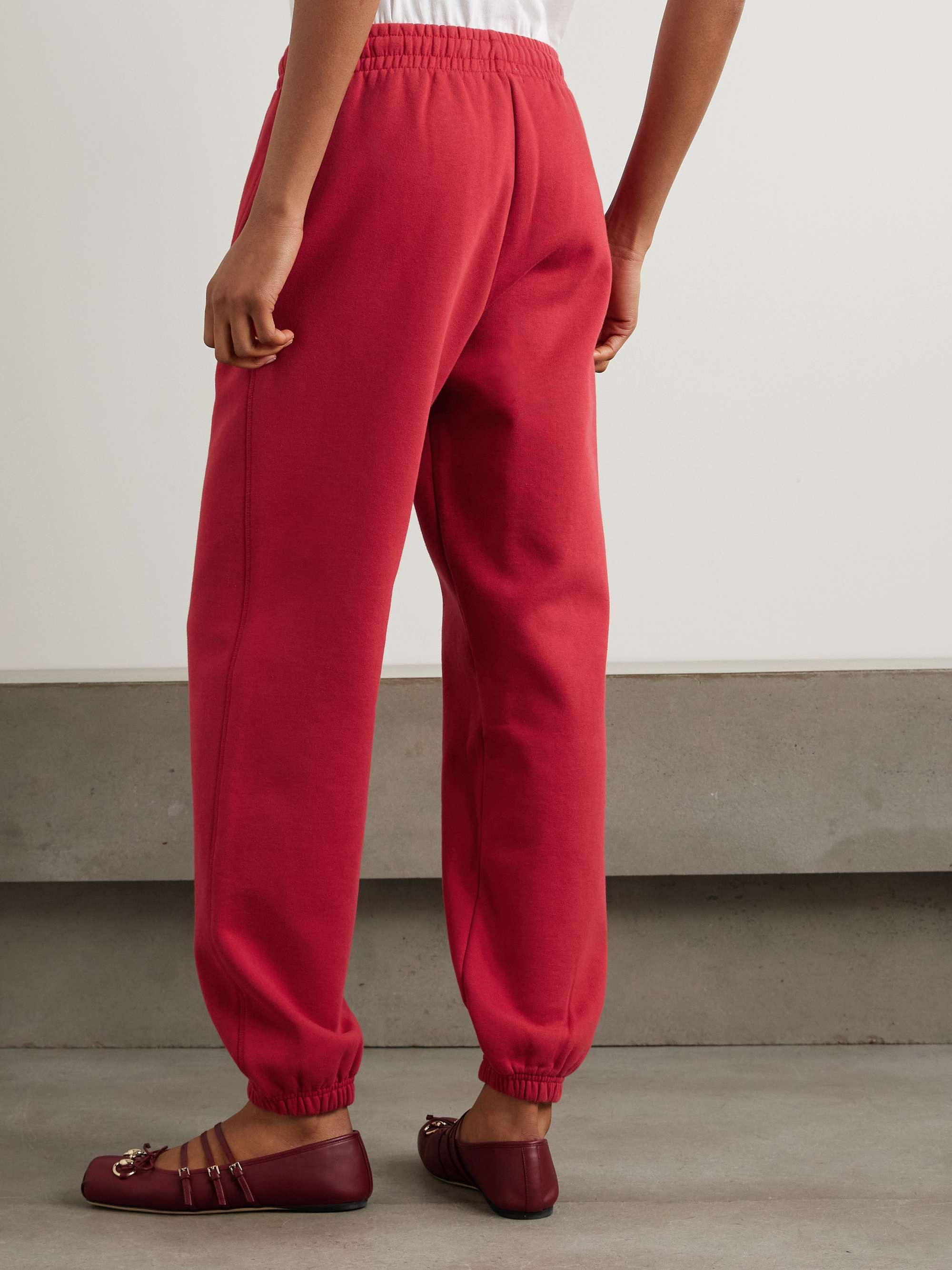 Karter cotton-blend fleece track pants view