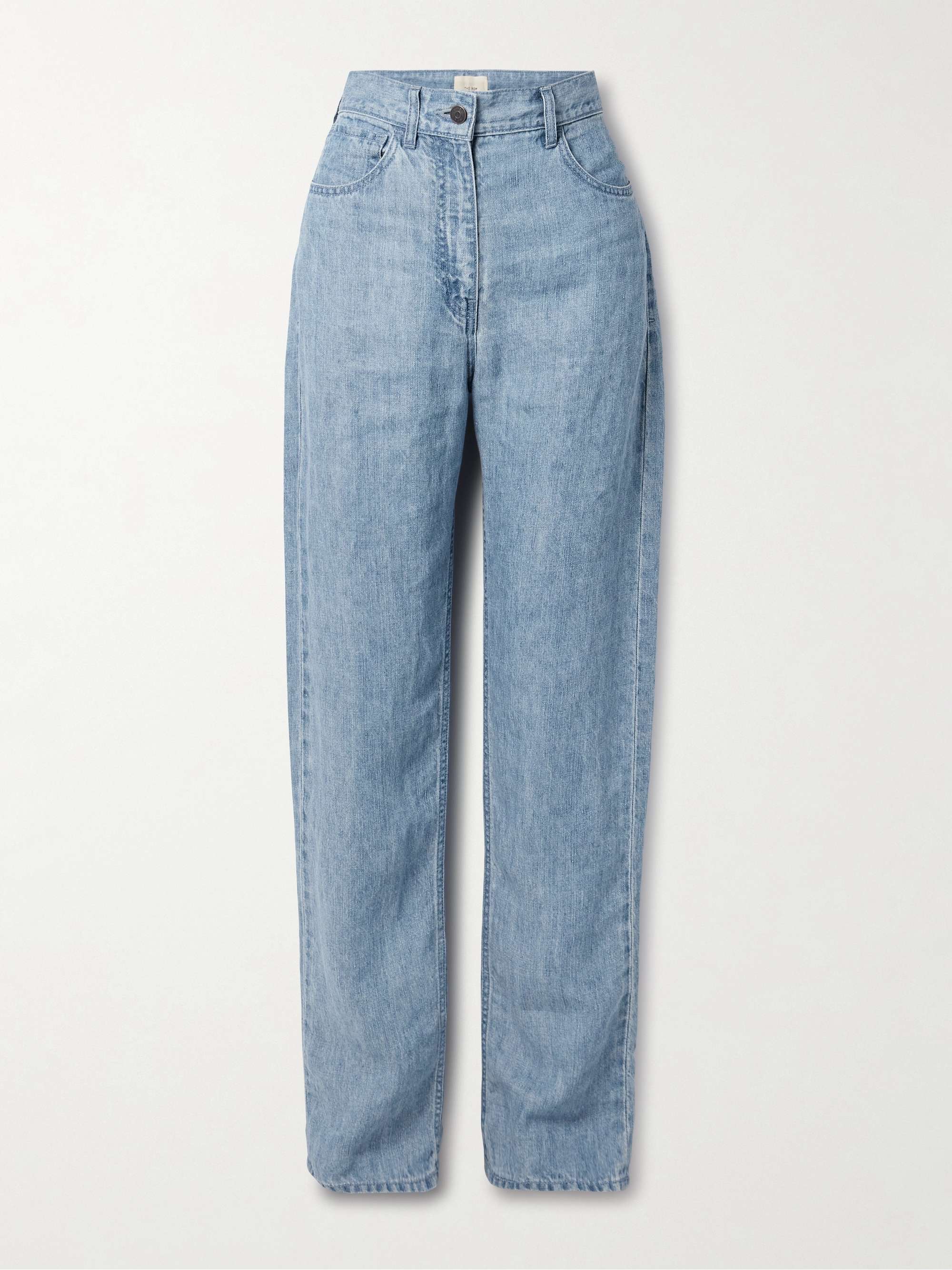 Tarley high-rise straight-leg jeans hero visual