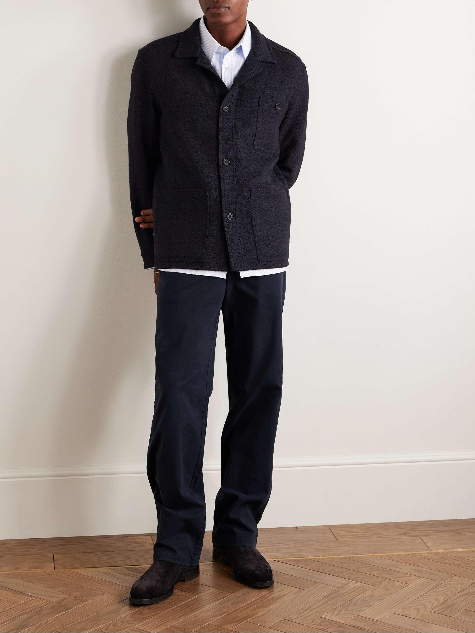 Herringbone Wool Jacket view