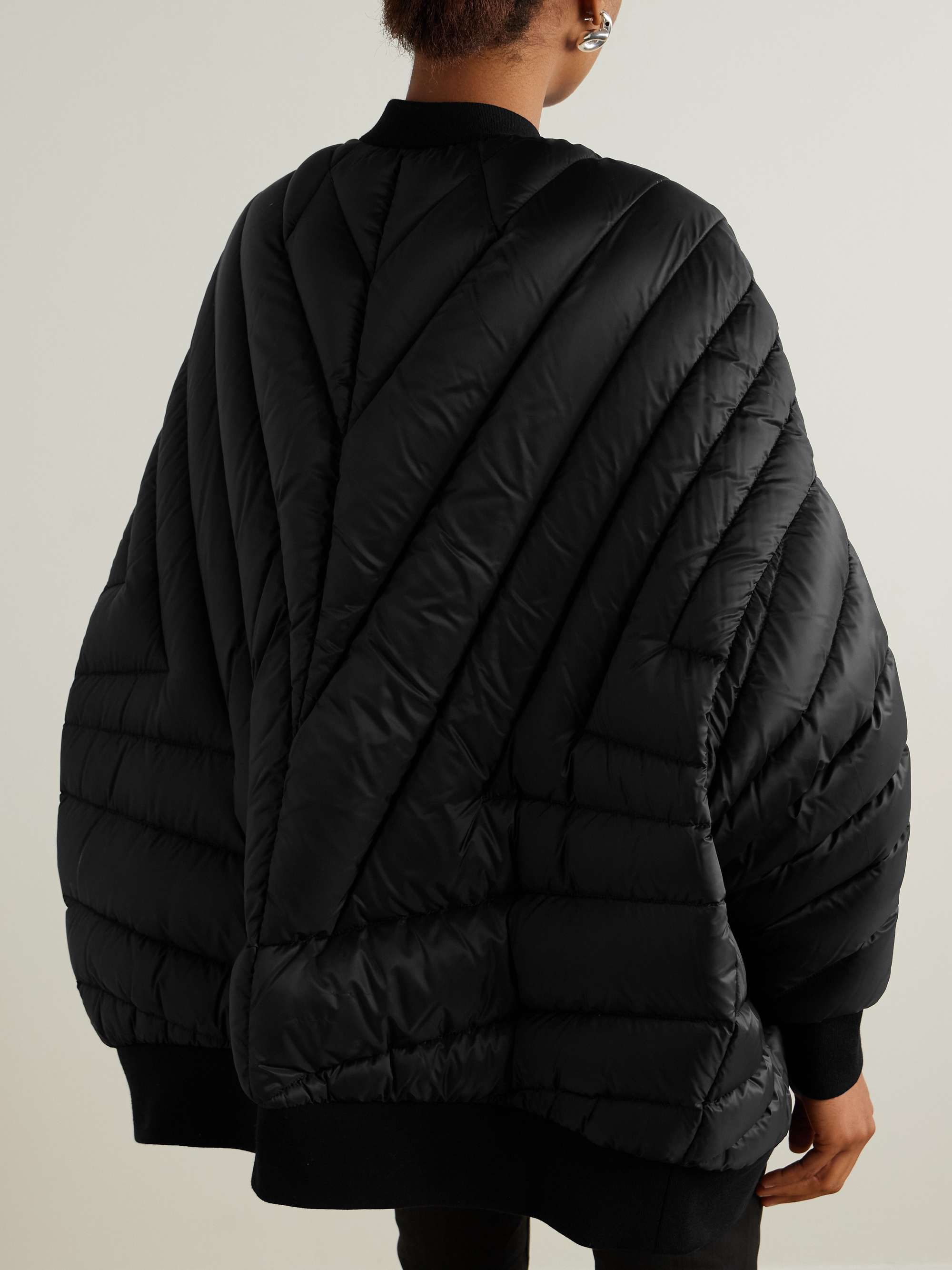+ Moncler Radiance Peter oversized appliquéd quilted shell down jacket view