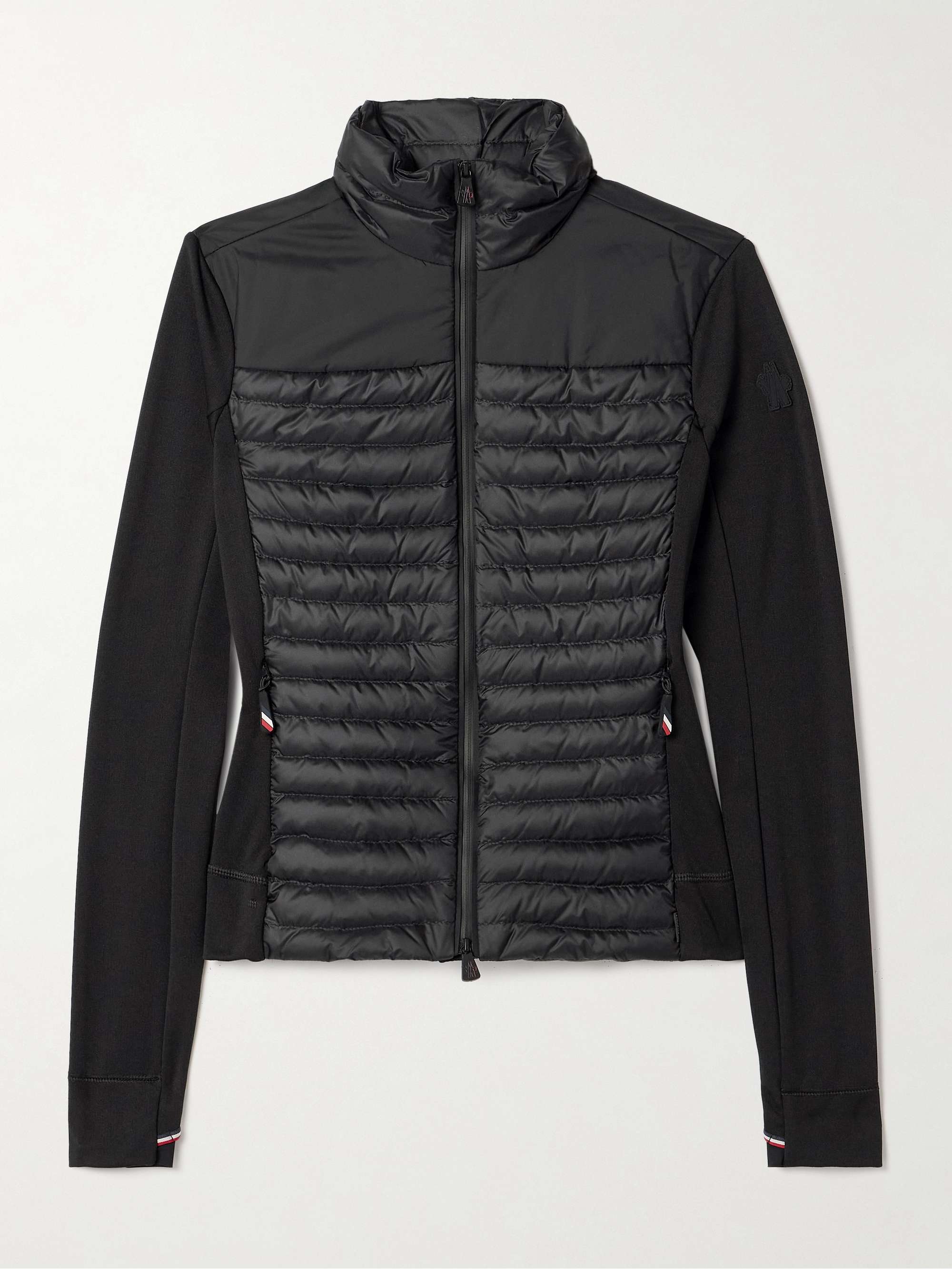 Power Grid paneled Polartec® jersey and quilted shell down base layer hero visual