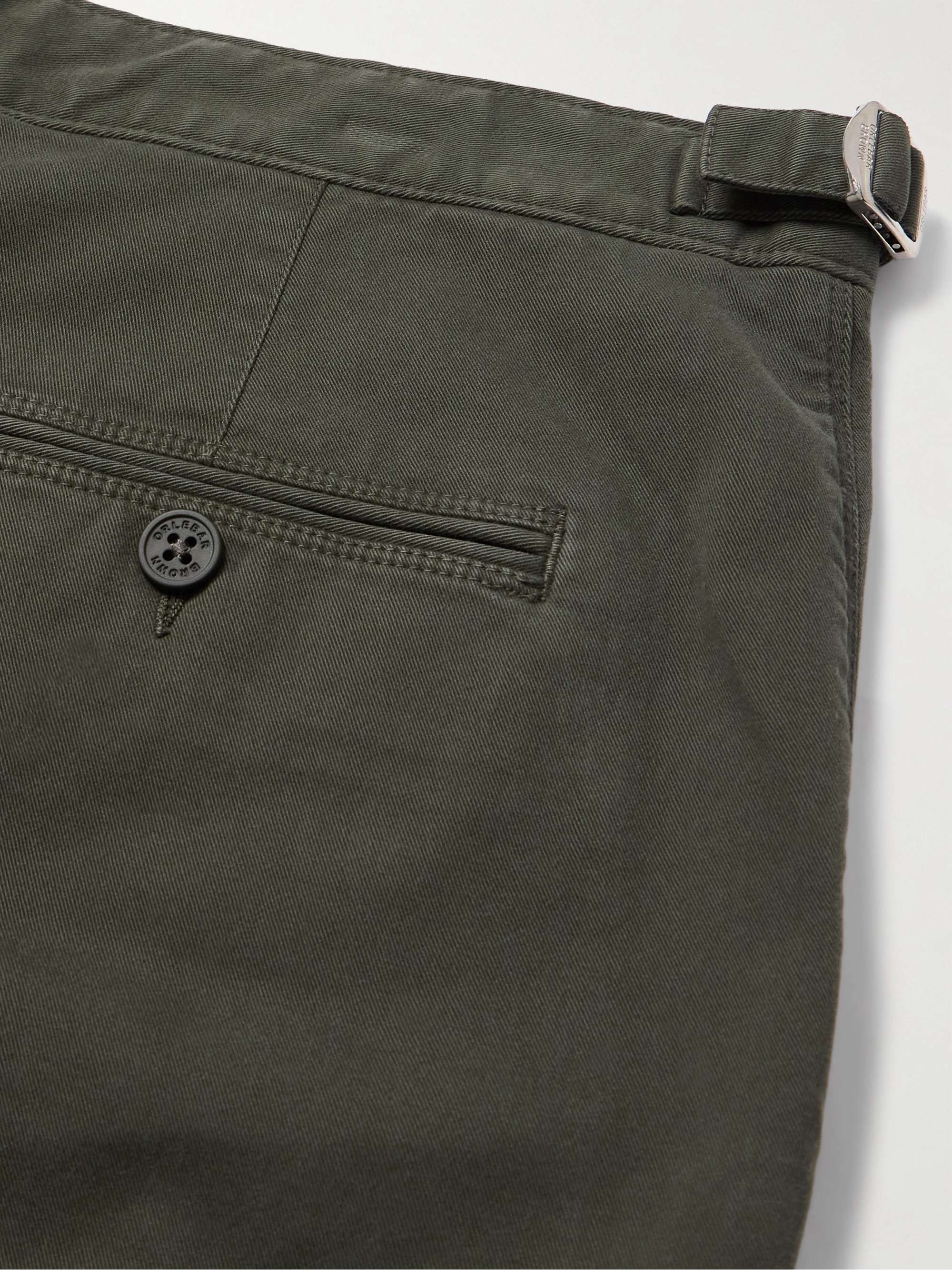 Bulldog Slim-Fit Stretch-Organic Cotton Twill Shorts view