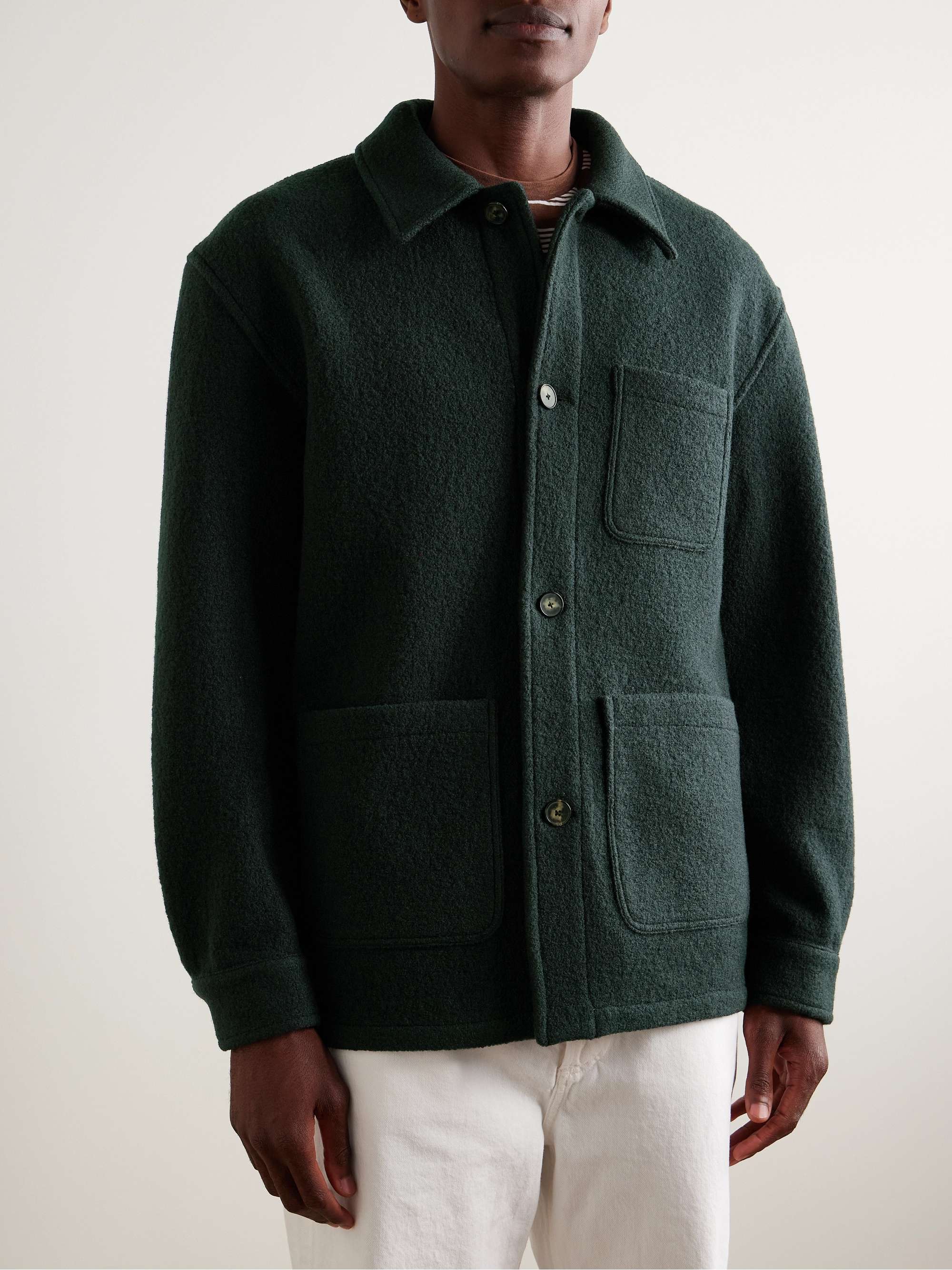 Boiled-Wool Jacket view