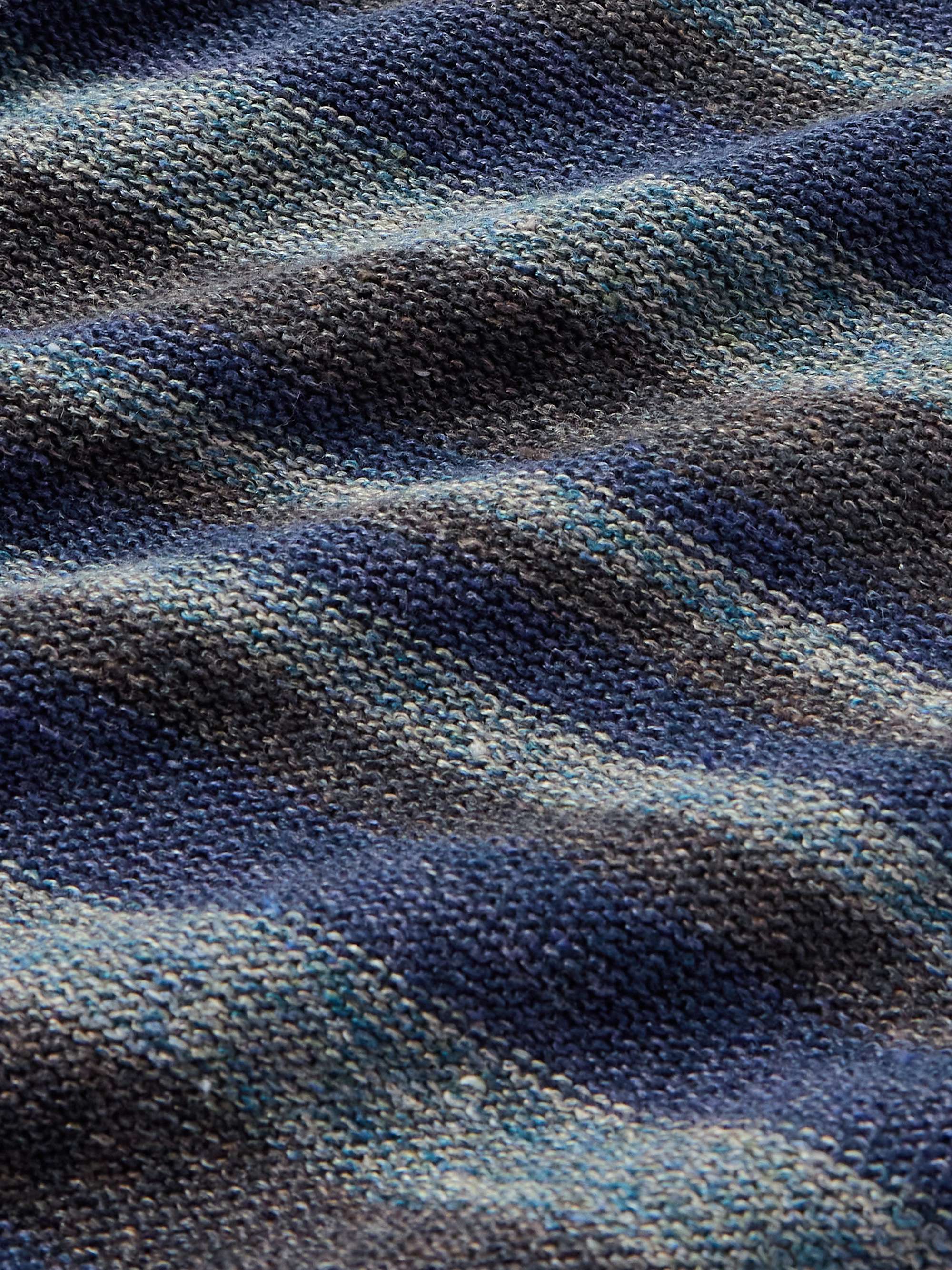 Strata Striped Knitted Linen T-Shirt view