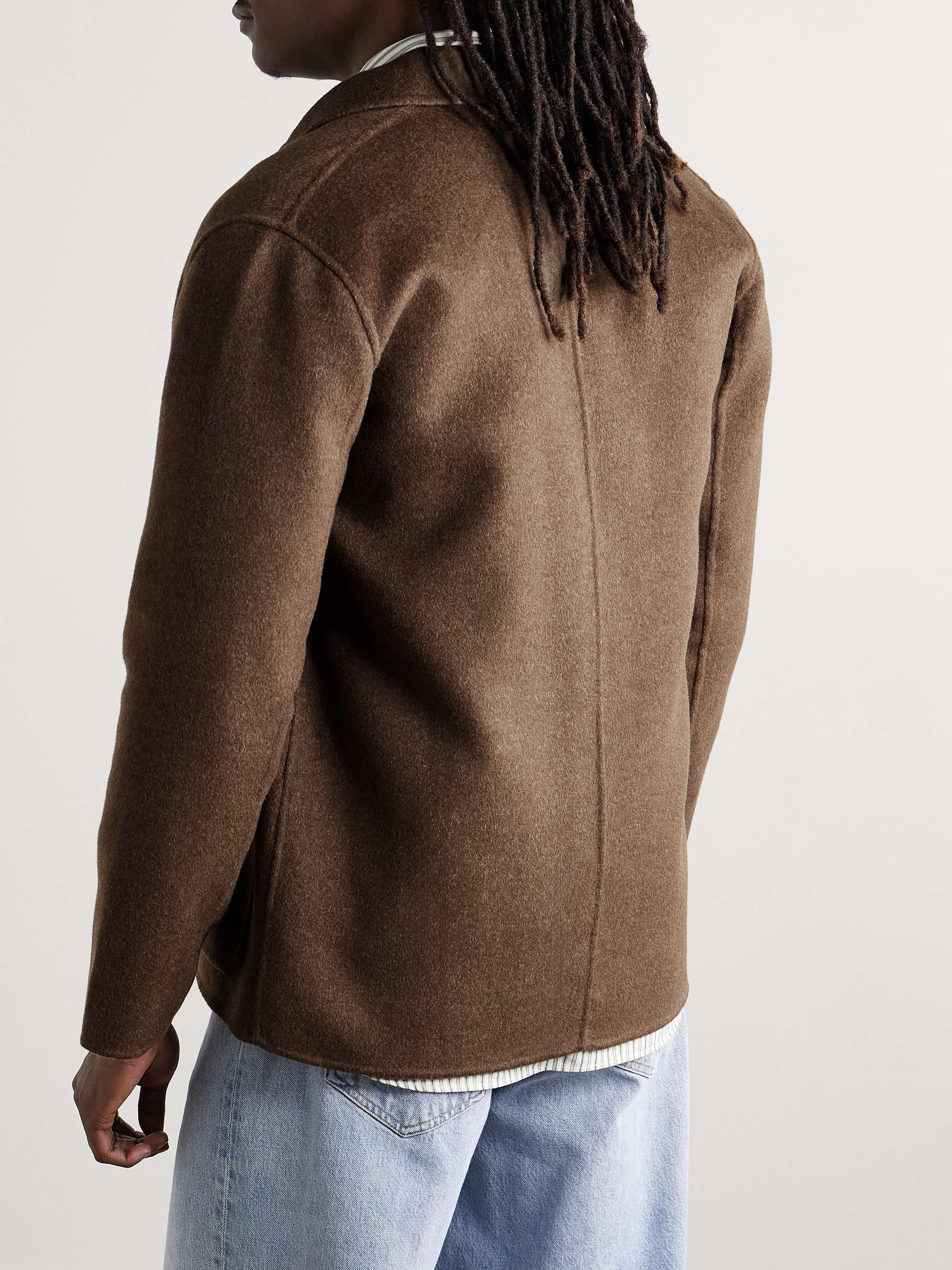 Jay Double-Faced Wool-Blend Jacket view