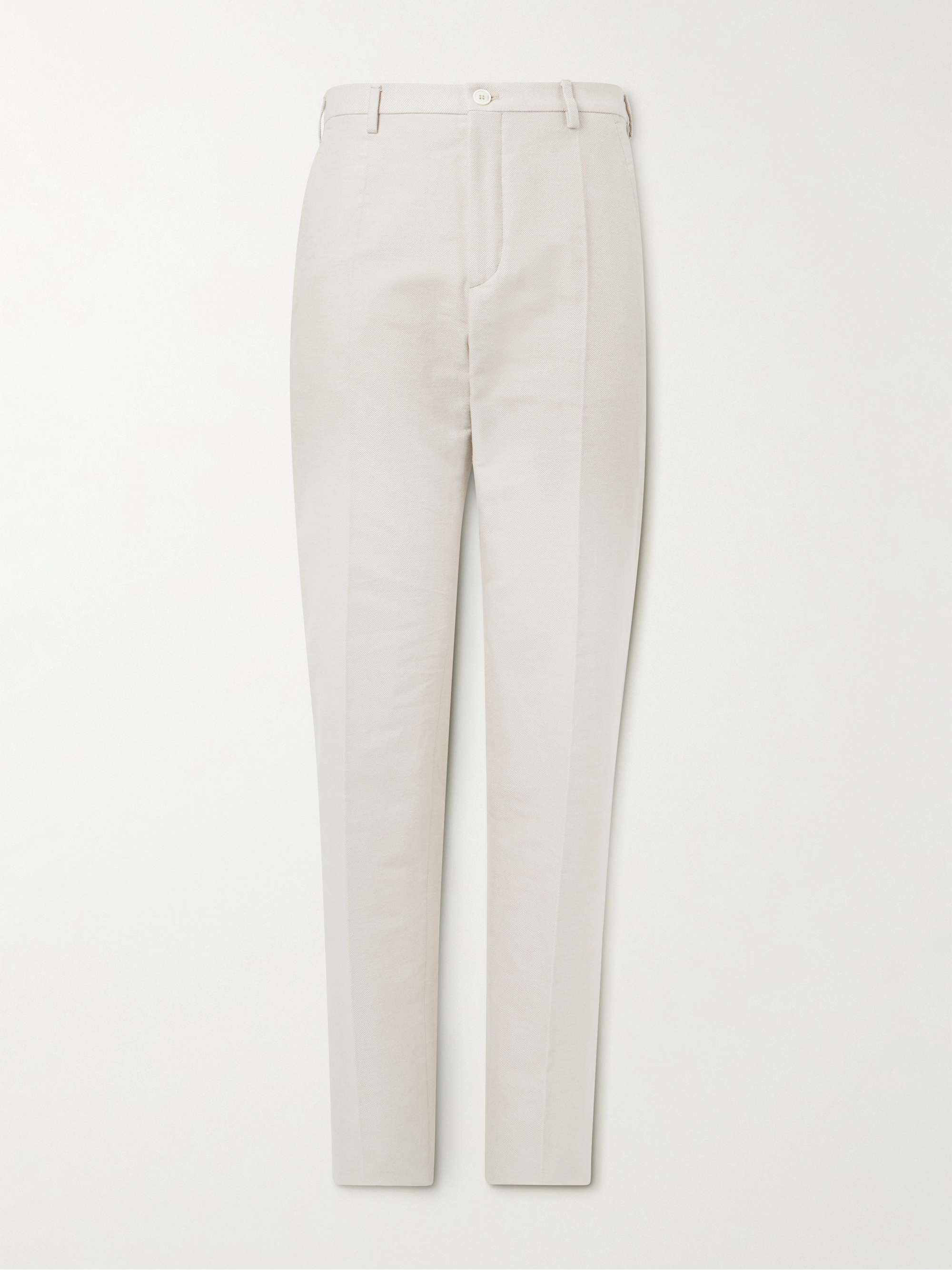 Venezia 1951 Straight-Leg Cotton-Twill Trousers hero visual