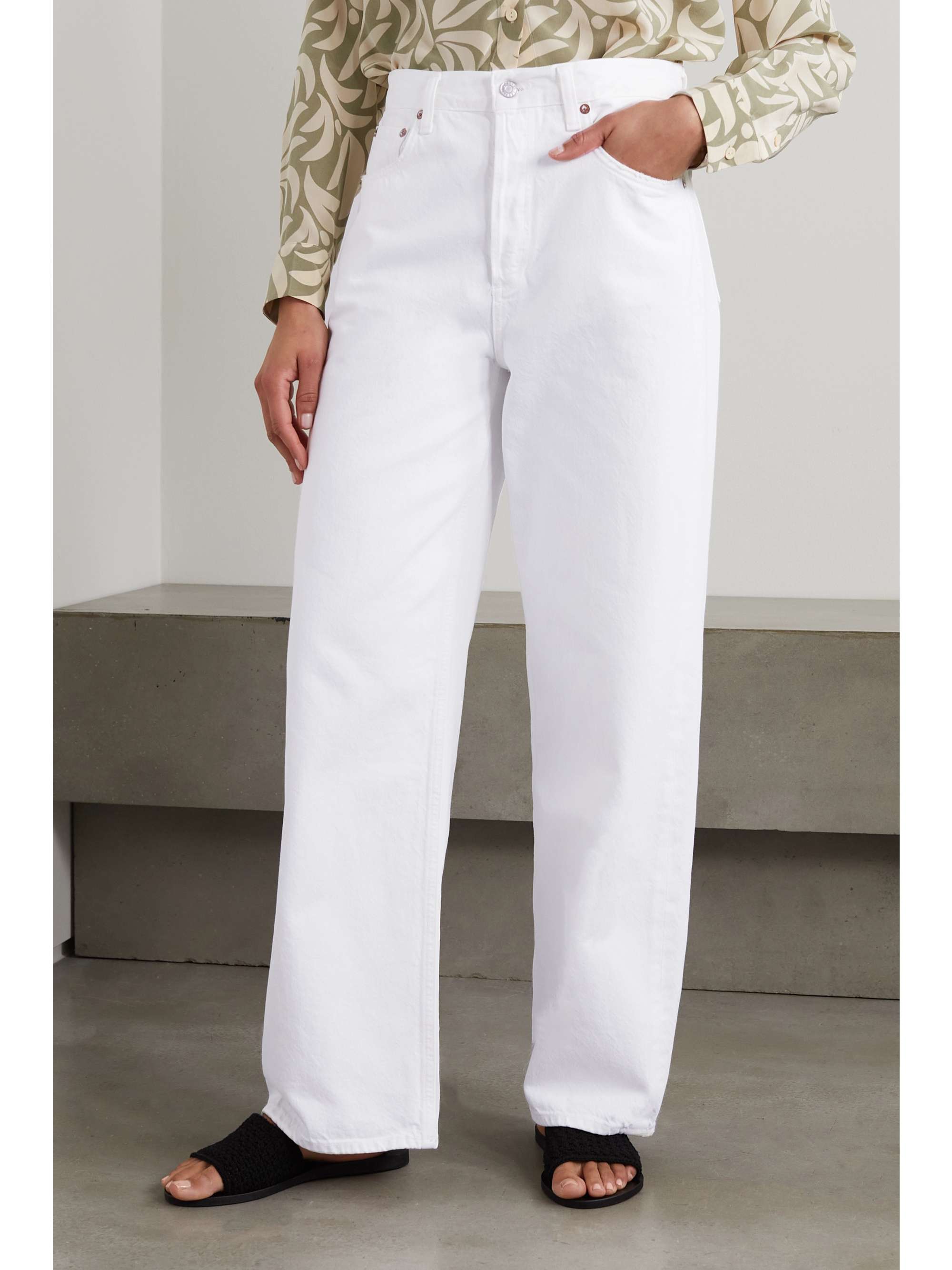 + NET SUSTAIN Low Slung Baggy organic boyfriend jeans view