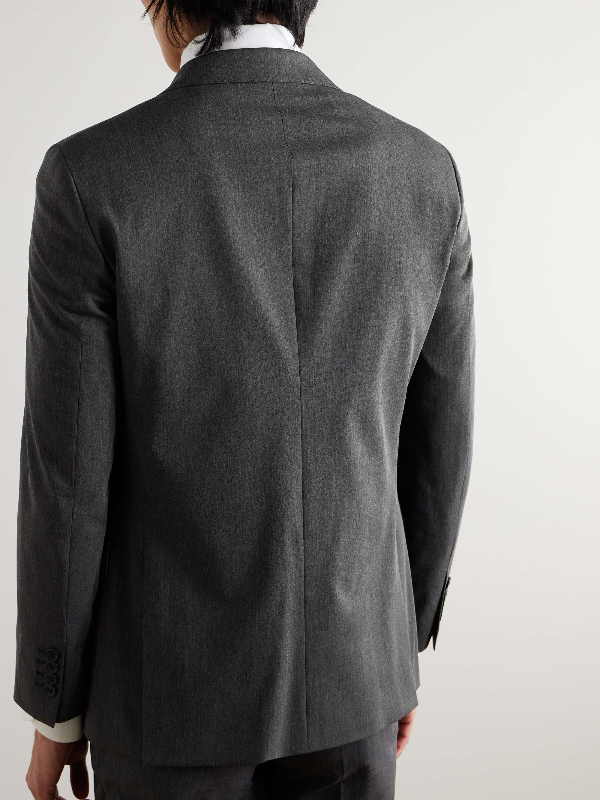Slim-Fit Twill Suit Jacket view