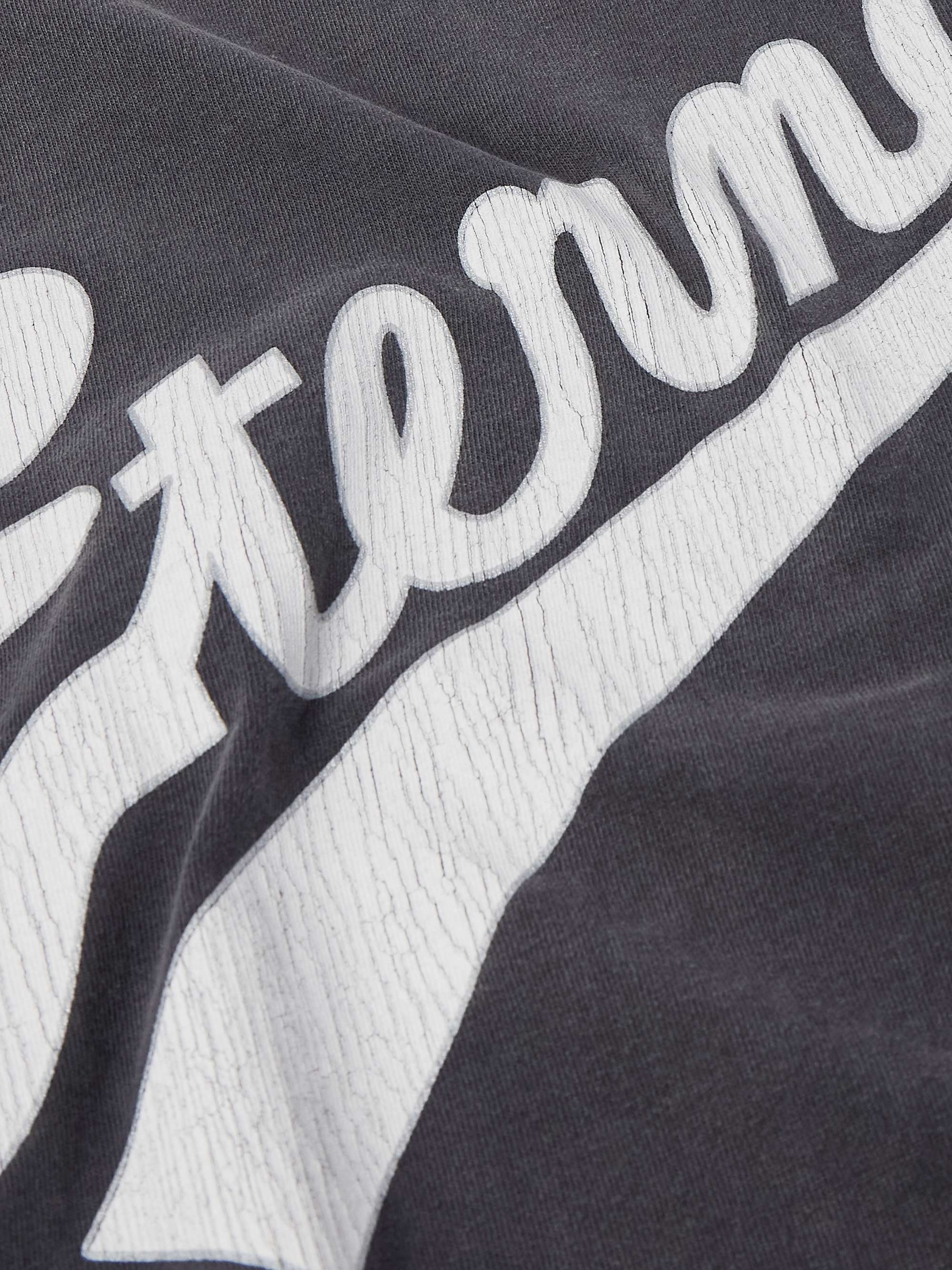 + Fear of God Distressed Printed Cotton-Jersey T-Shirt view