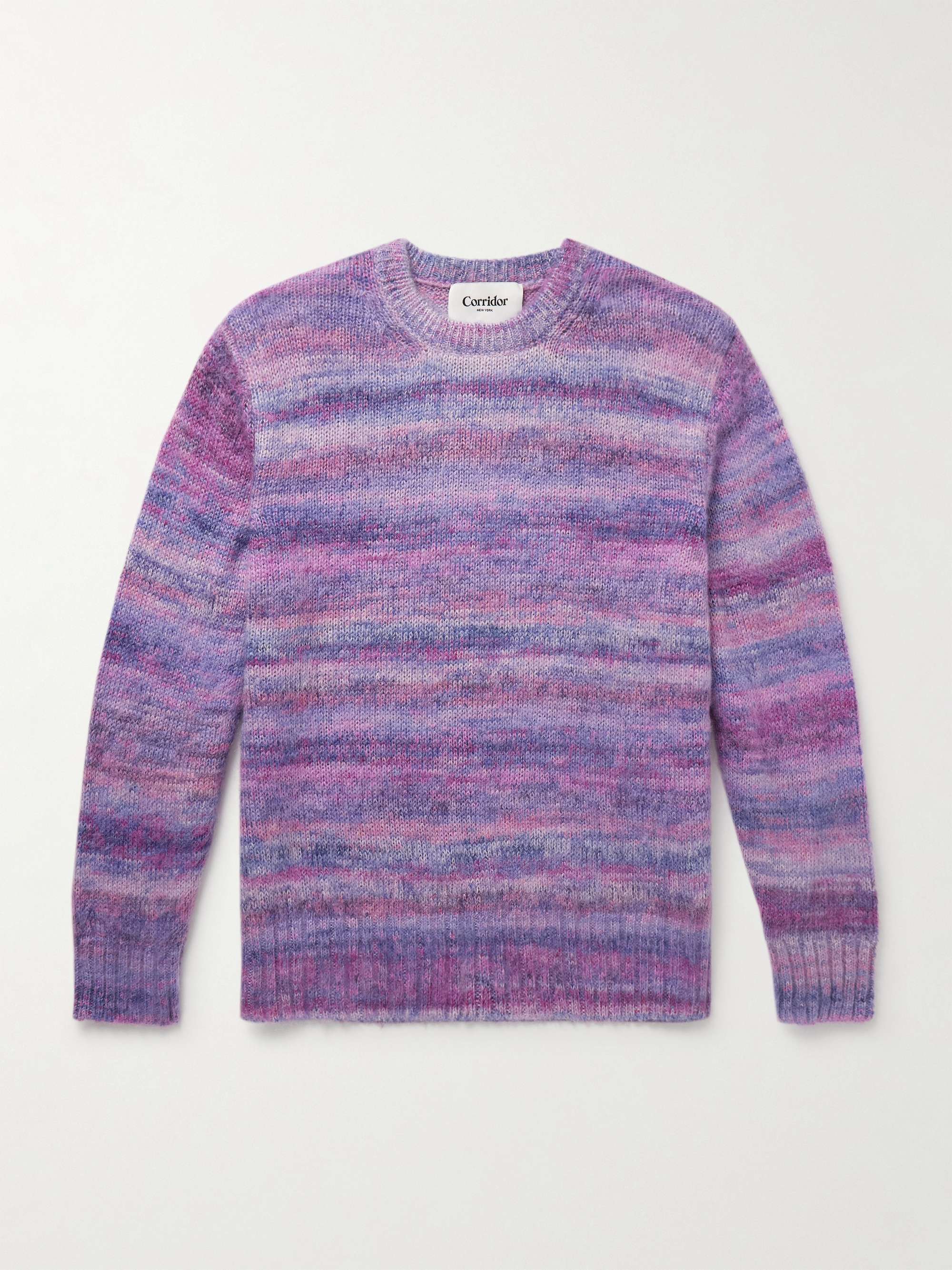 Space-Dyed Knitted Sweater hero visual